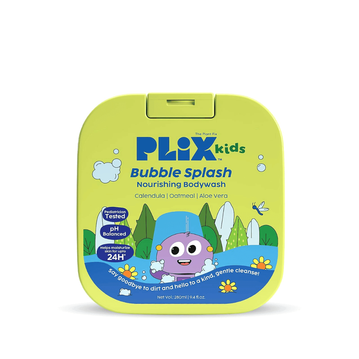 Plix Kids Bubble Splash Nourishing Body Wash – 280ml
