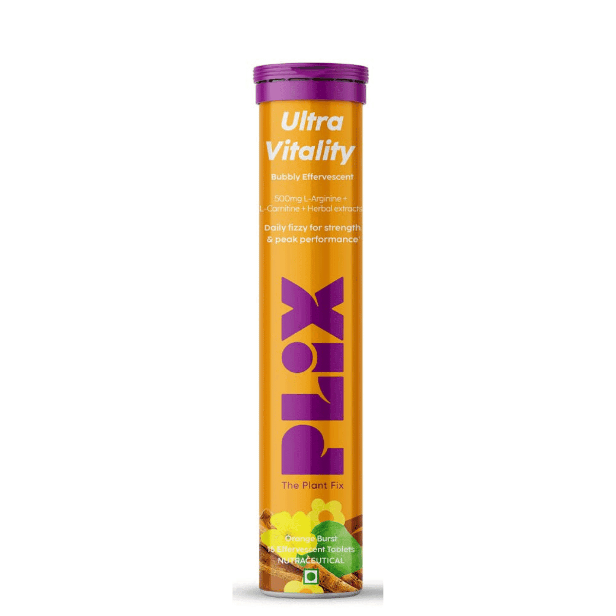 PLIX – THE PLANT FIX Ultra Vitality Effervescent for Stamina, Performance For Men