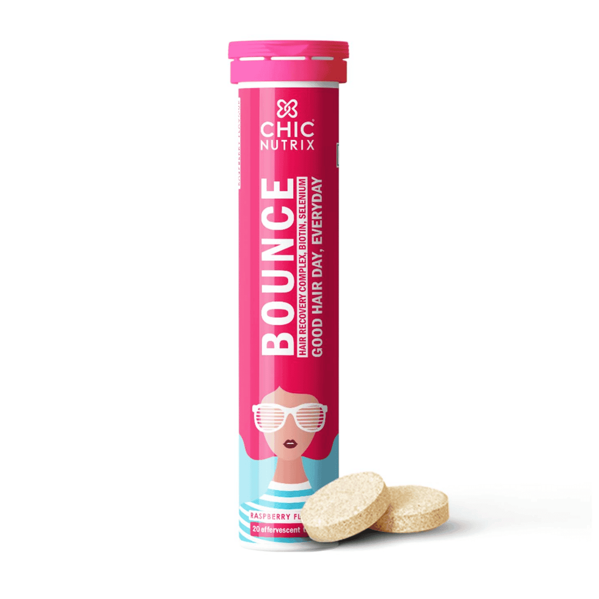 CHICNUTRIX Bounce Flavoured Effervescent Tablet for glow