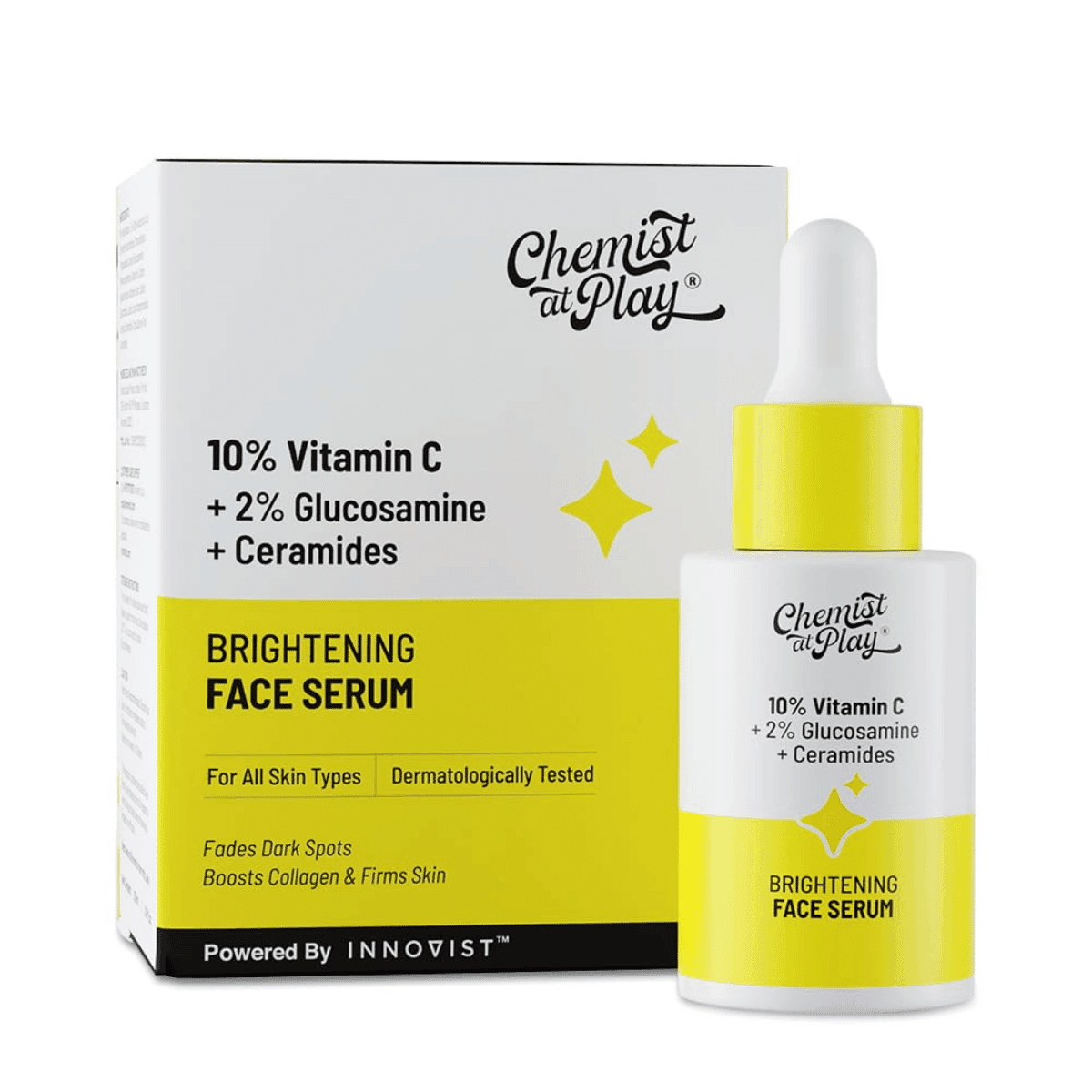 Chemist At Play 10% Vitamin C Face Serum For Oily Skin 30ml