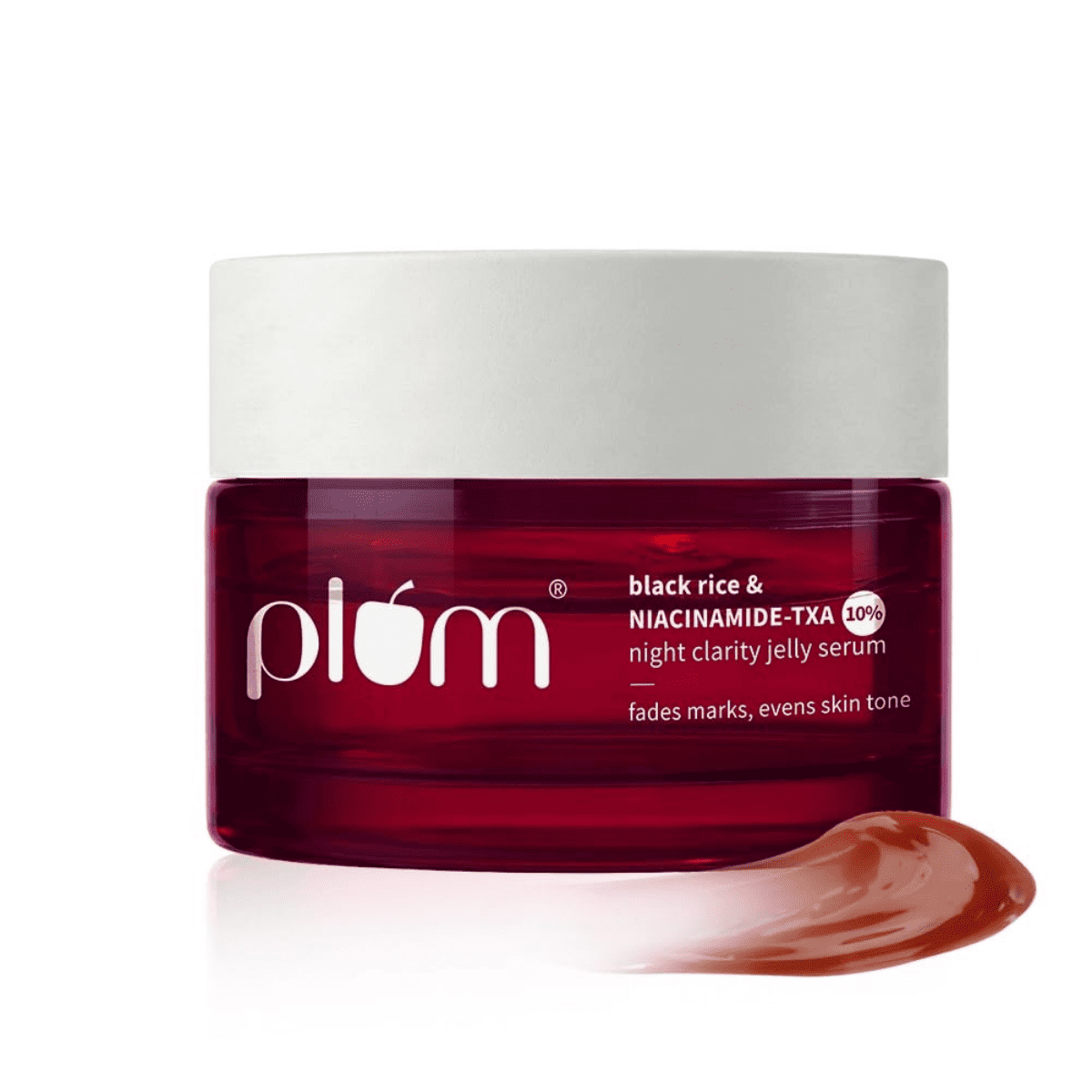 Plum Black Rice & Niacinamide-TXA 10% Night Clarity Jelly Serum