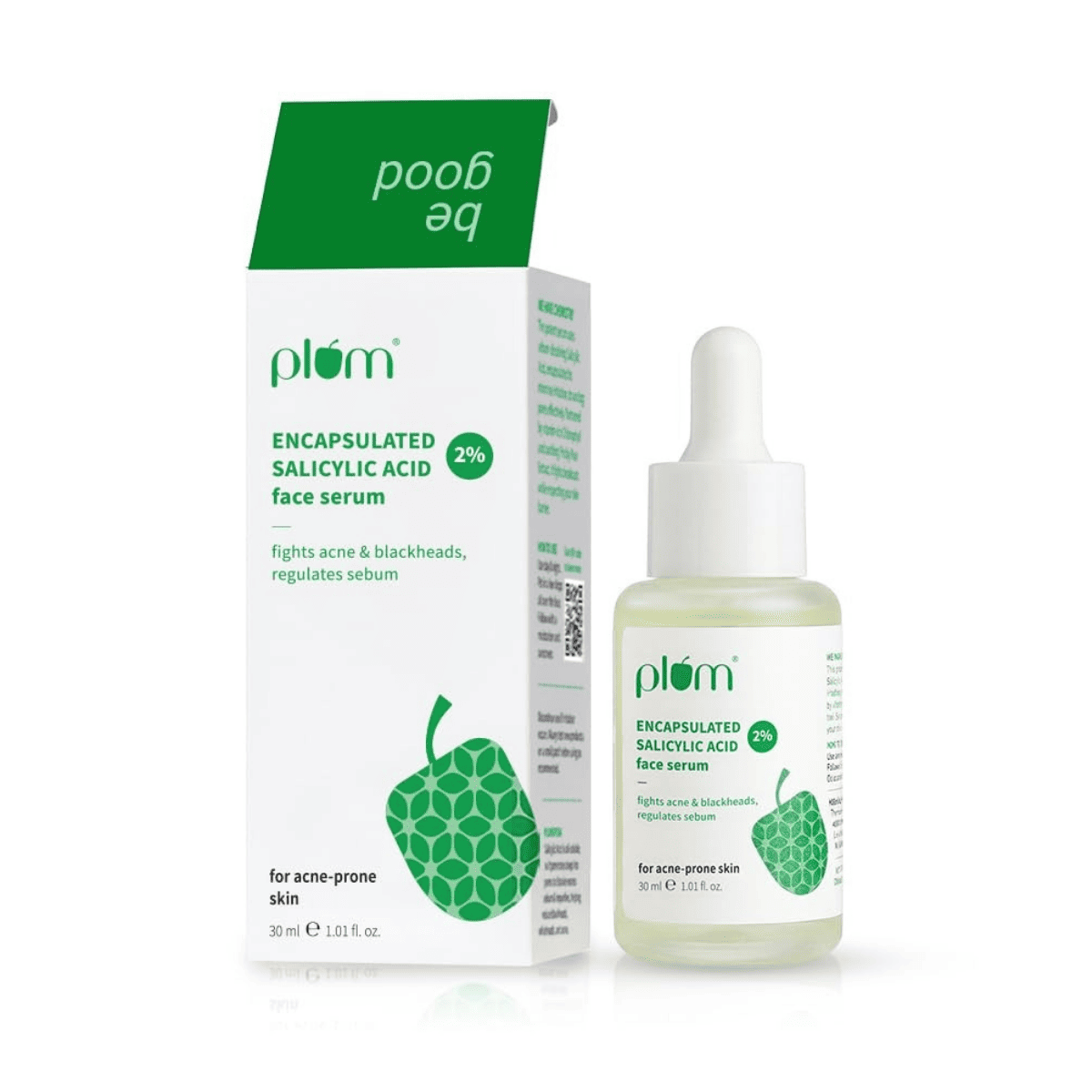 Plum 2% Salicylic Acid Face Serum for Acne & Blackheads - 30ml