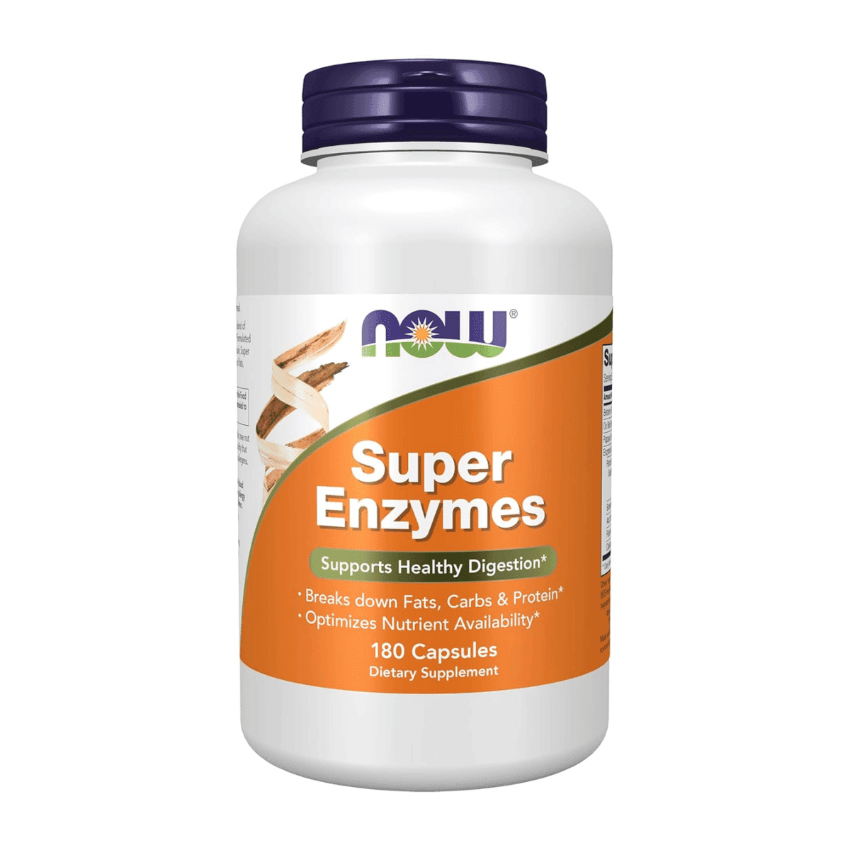 Now Foods, Super Enzymes, 180 Capsules