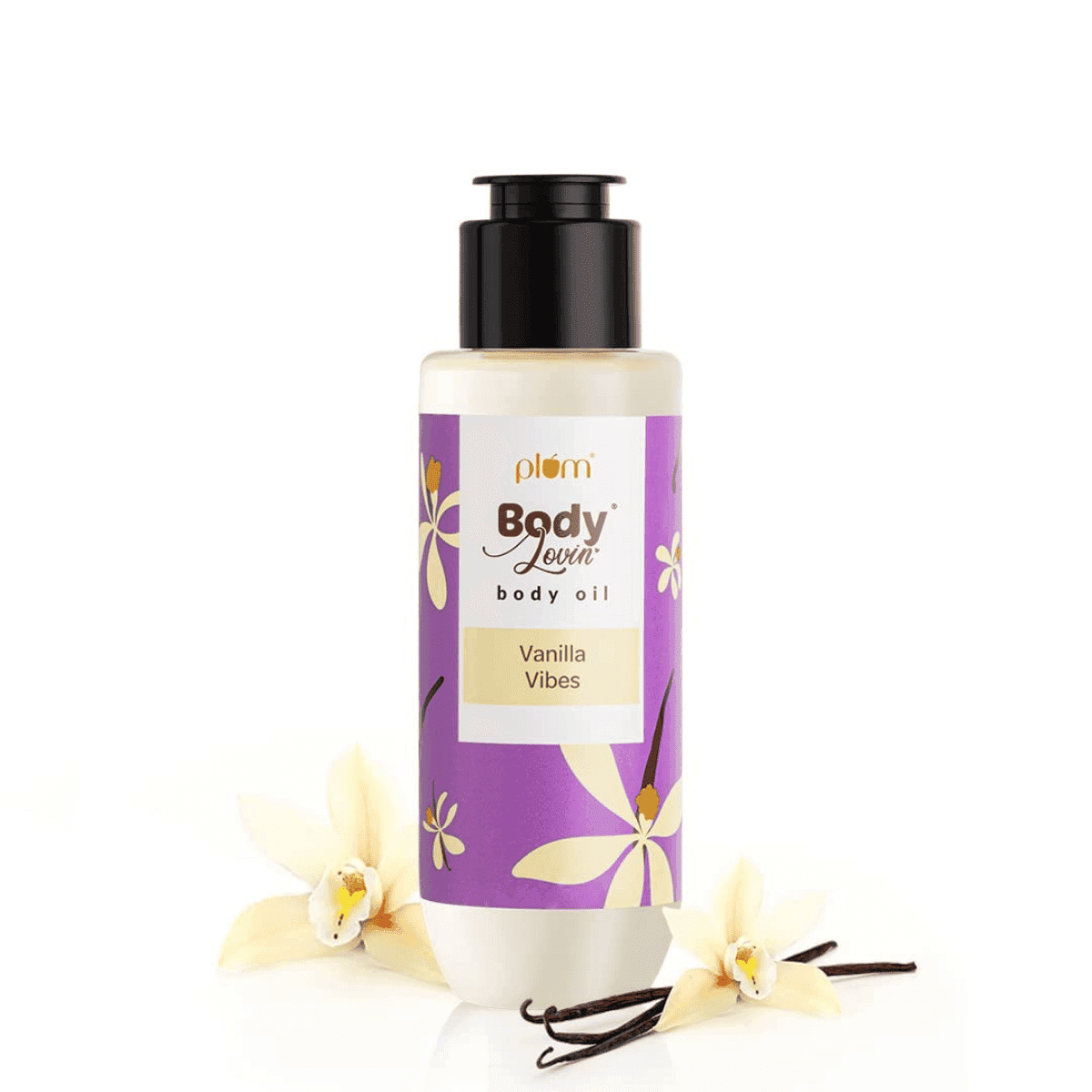 Plum BodyLovin Vanilla Vibes Body Oil For Dry To Very Dry Skin - 100ml