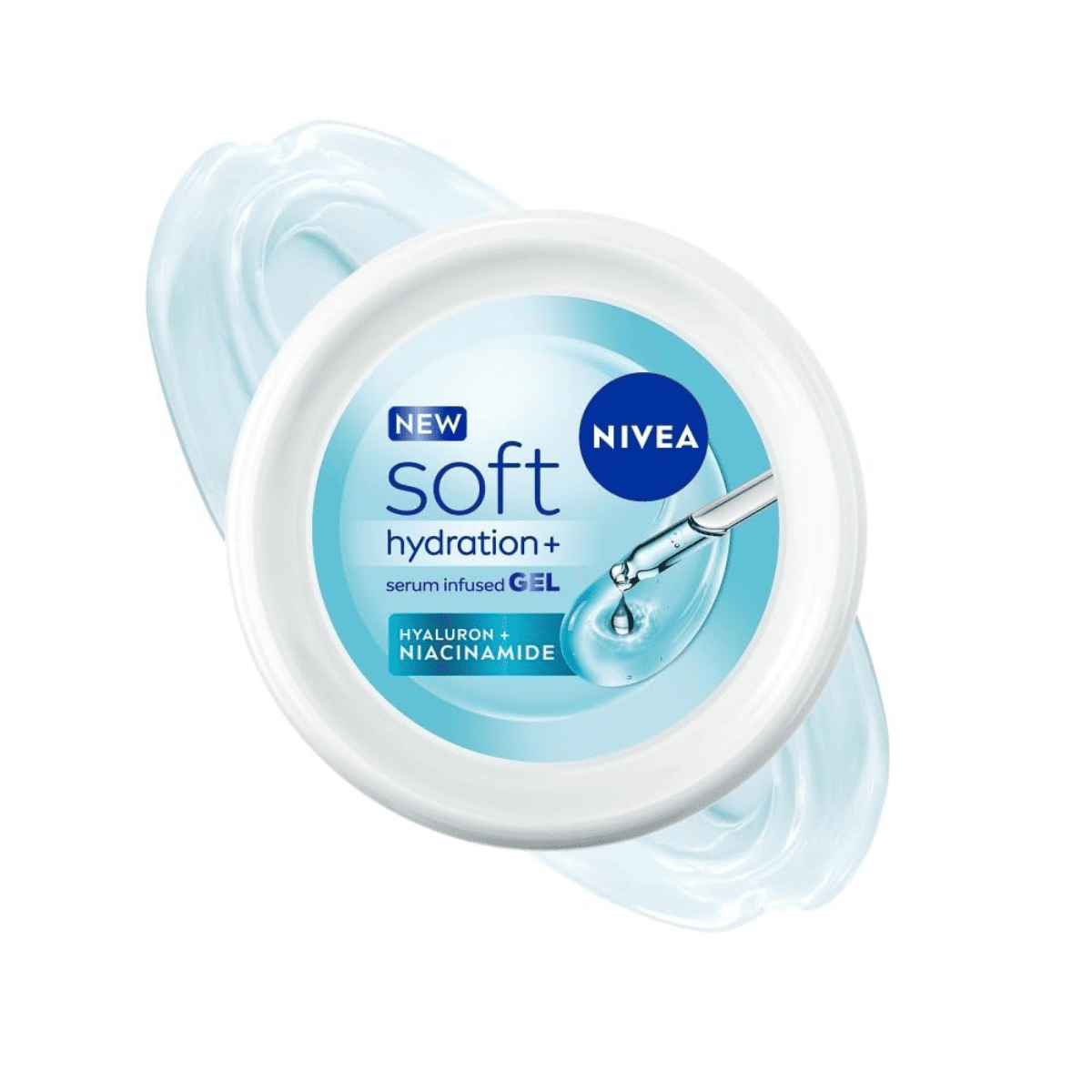 NIVEA Soft Hydration+ Serum Infused Gel - 300ml