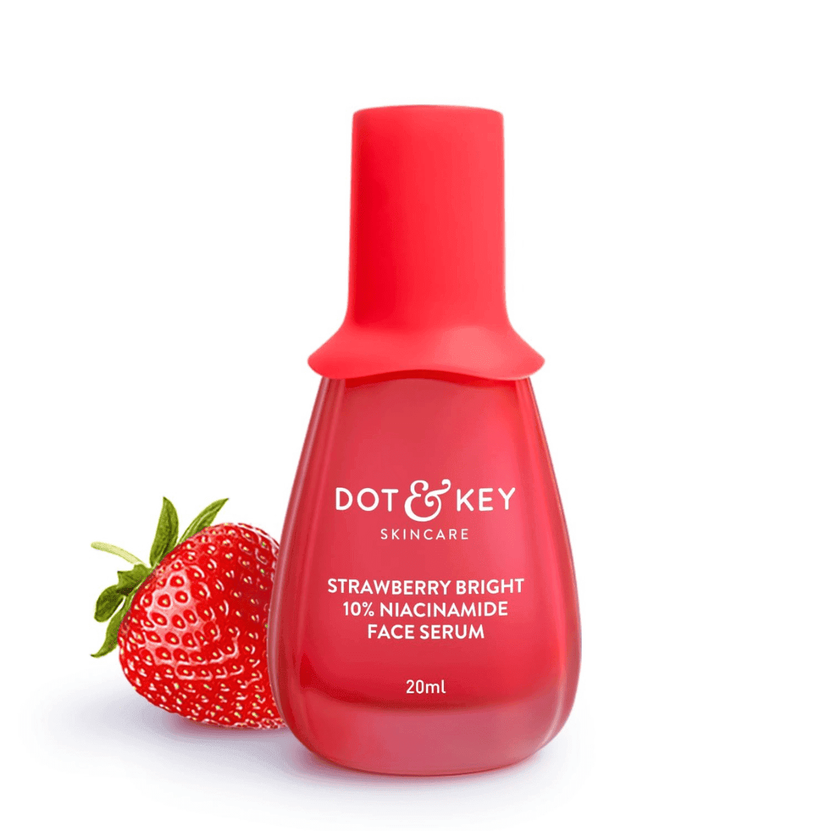 DOT & KEY 10% Niacinamide + Strawberry Face Serum with Vitamin B12 & Hyaluronic Acid - 30ml