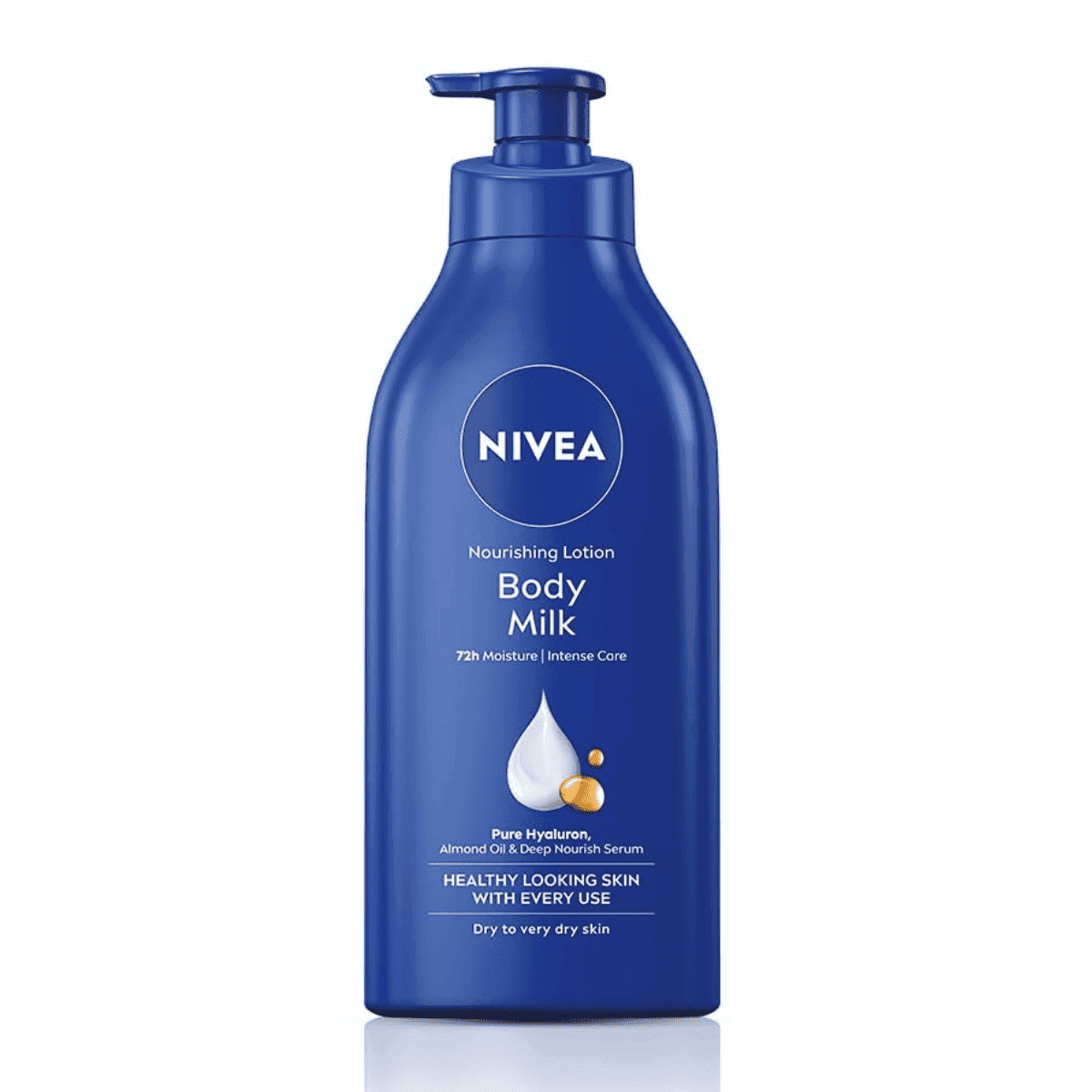 NIVEA Nourishing Body Milk Body Lotion with Hyaluronic Acid for Very Dry Skin - 600ml