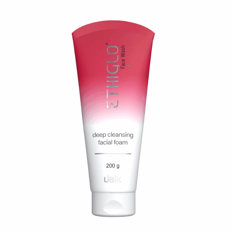 Ethiglo Deep Cleansing Facial Foam Face Wash for Healthy, Soft and Smooth Skin