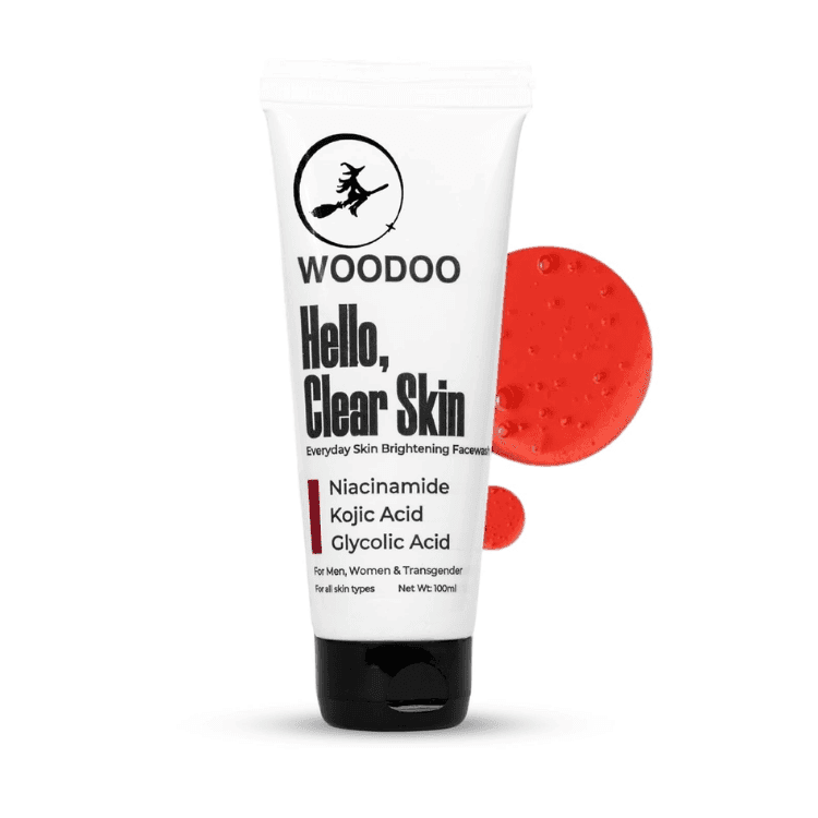 WOODOO Hello Clear Skin Facewash - 100ml