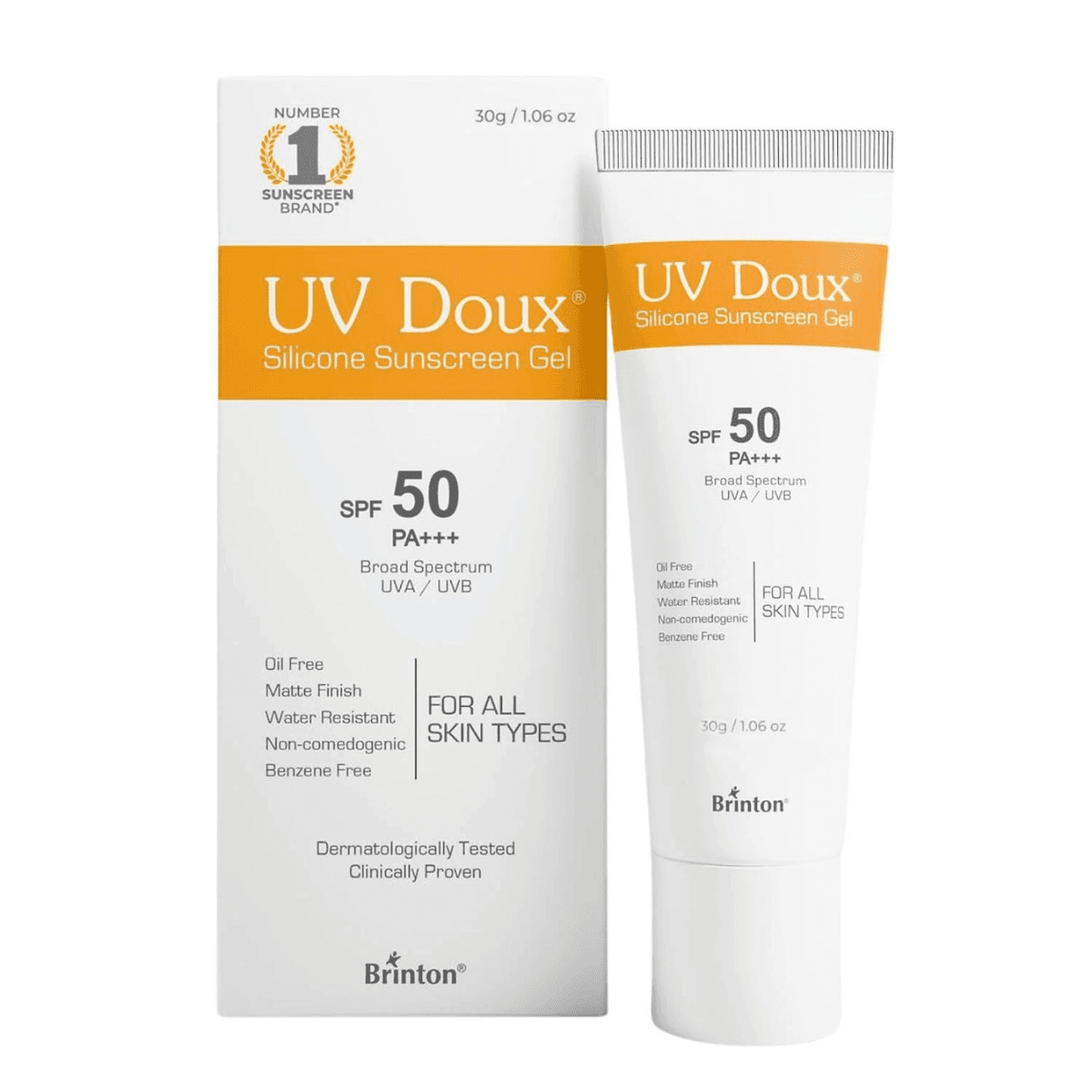 UV Doux Silicone Sunscreen Gel SPF 50 PA+++