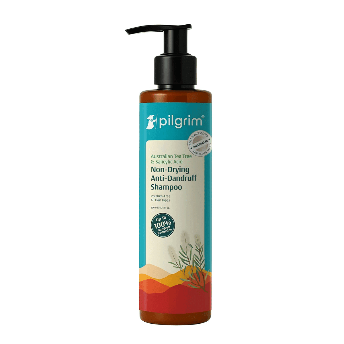 Pilgrim Australian Tea Tree Non-Drying Anti-Dandruff Shampoo - 200ml