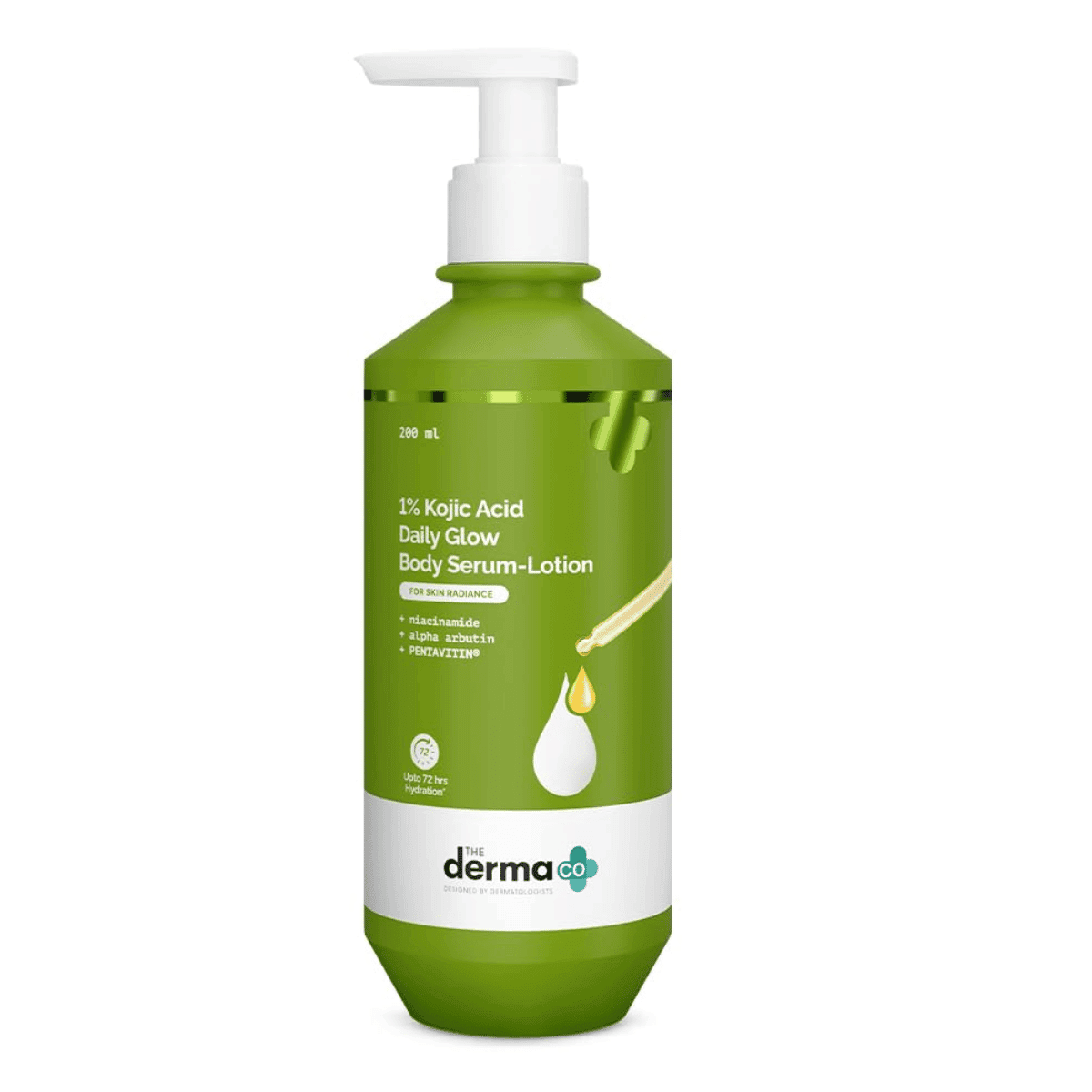 The Derma Co 1% Kojic Acid Daily Glow Body Serum-Lotion (200 ml)