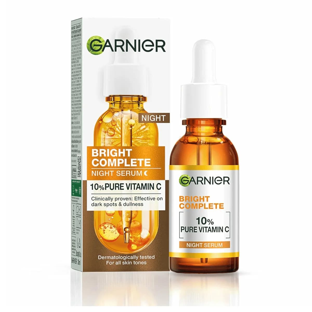 Garnier Bright Complete Vitamin C Night Serum - 30ml
