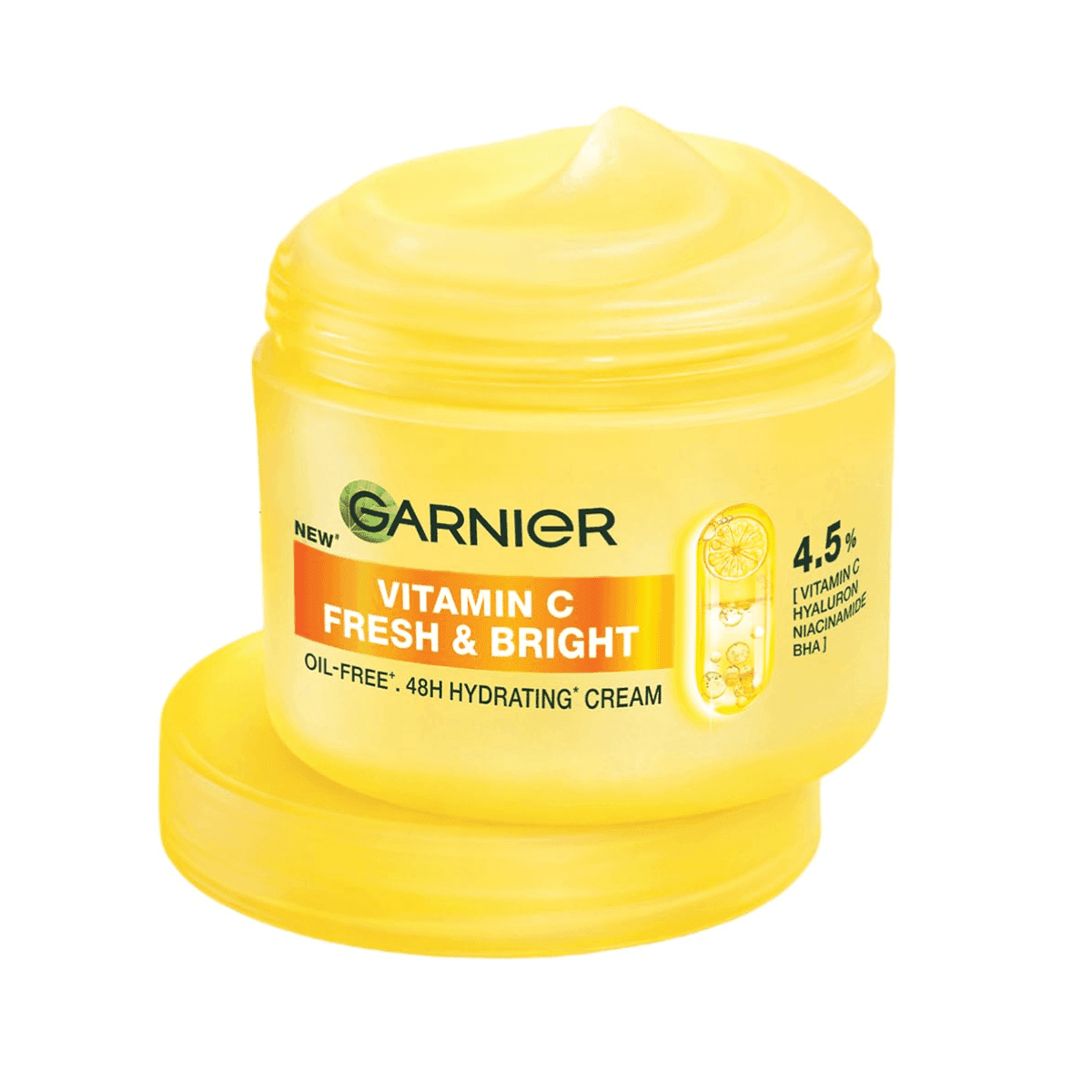 Garnier Fresh & Bright Vitamin C Sorbet Gel Face Moisturizer Cream, 45g