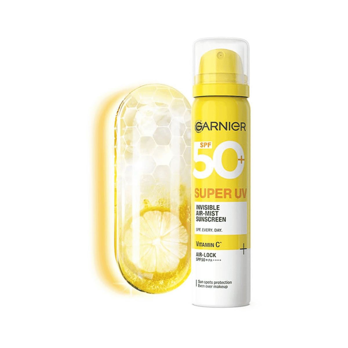 Garnier SuperUV Invisible Air Mist Sunscreen SPF50 PA++++ UVA/B, 75ml