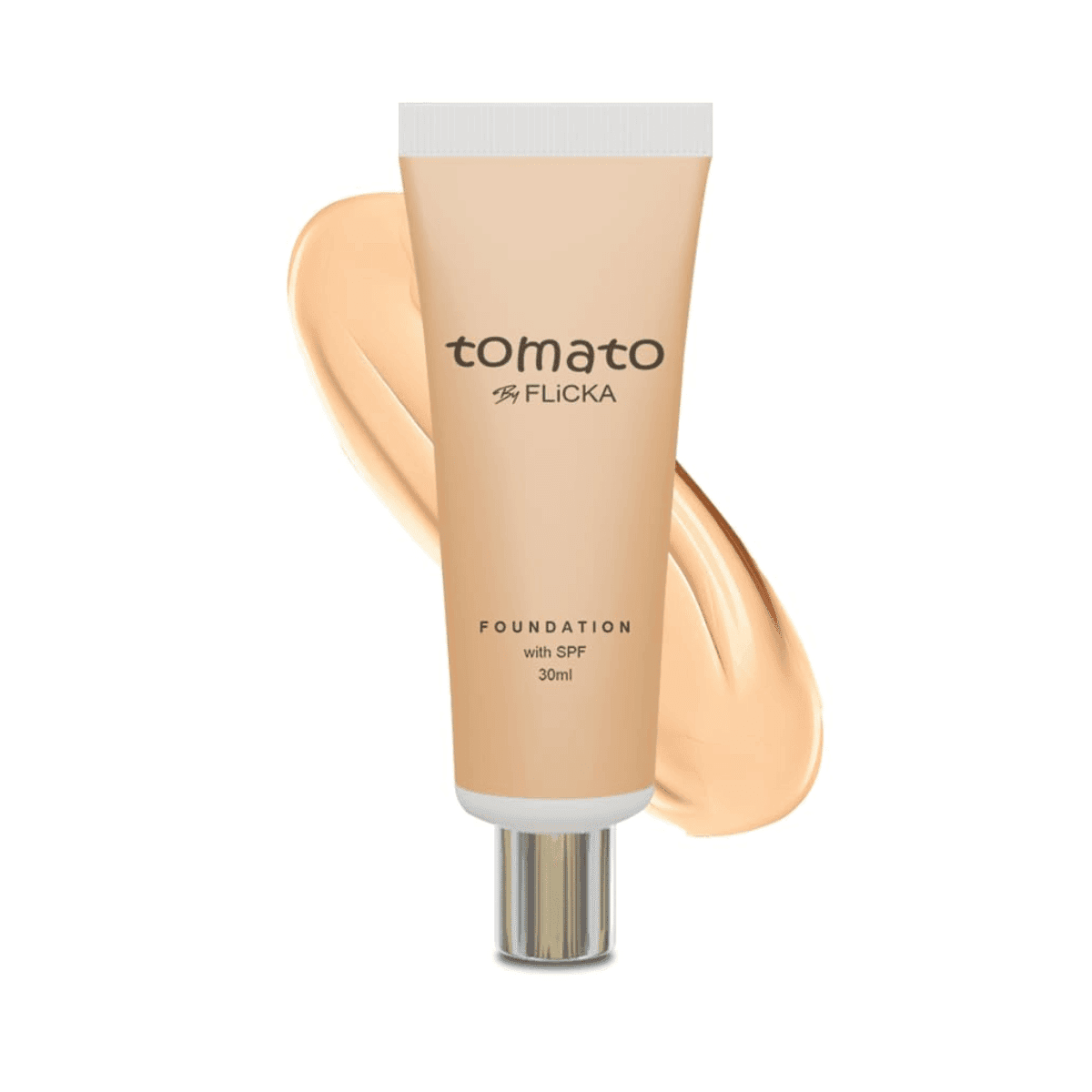 FLiCKA Tomato Liquid Foundation for Face Makeup 30ml