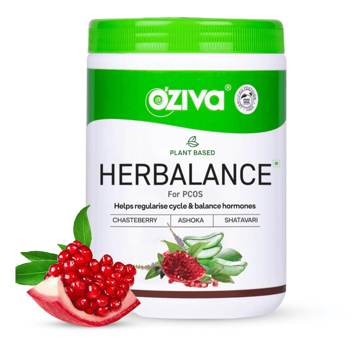 OZiva Plant Based HerBalance for PCOS Supplements