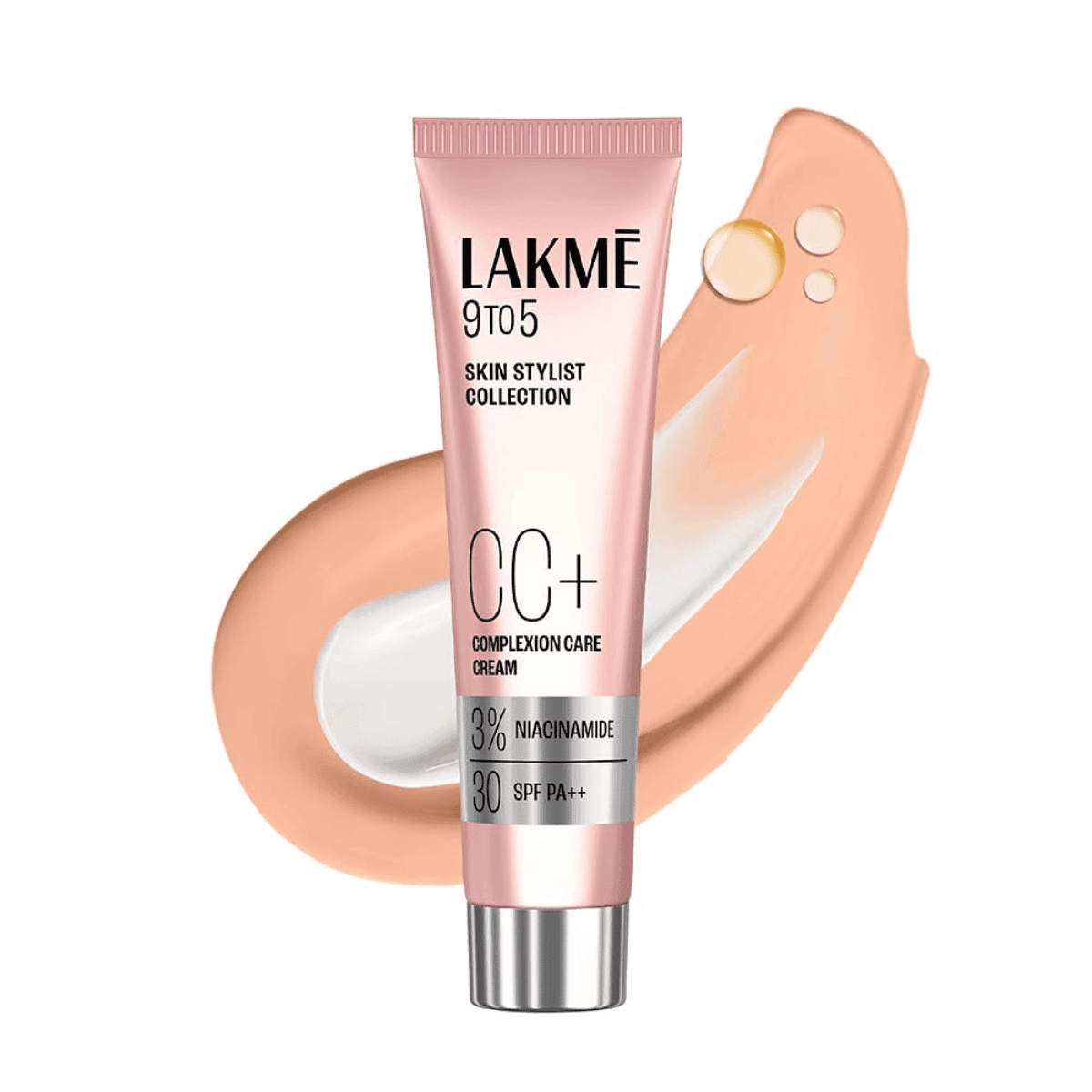 Lakme 9 to 5 CC Cream Beige with 3% Niacinamide Complex SPF 30 PA++ | 9g