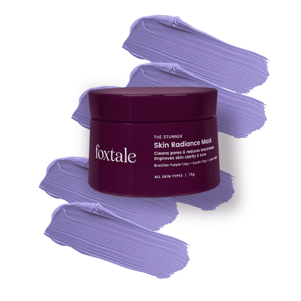 Foxtale De-Tan Face Mask for Glowing Skin - 75 g