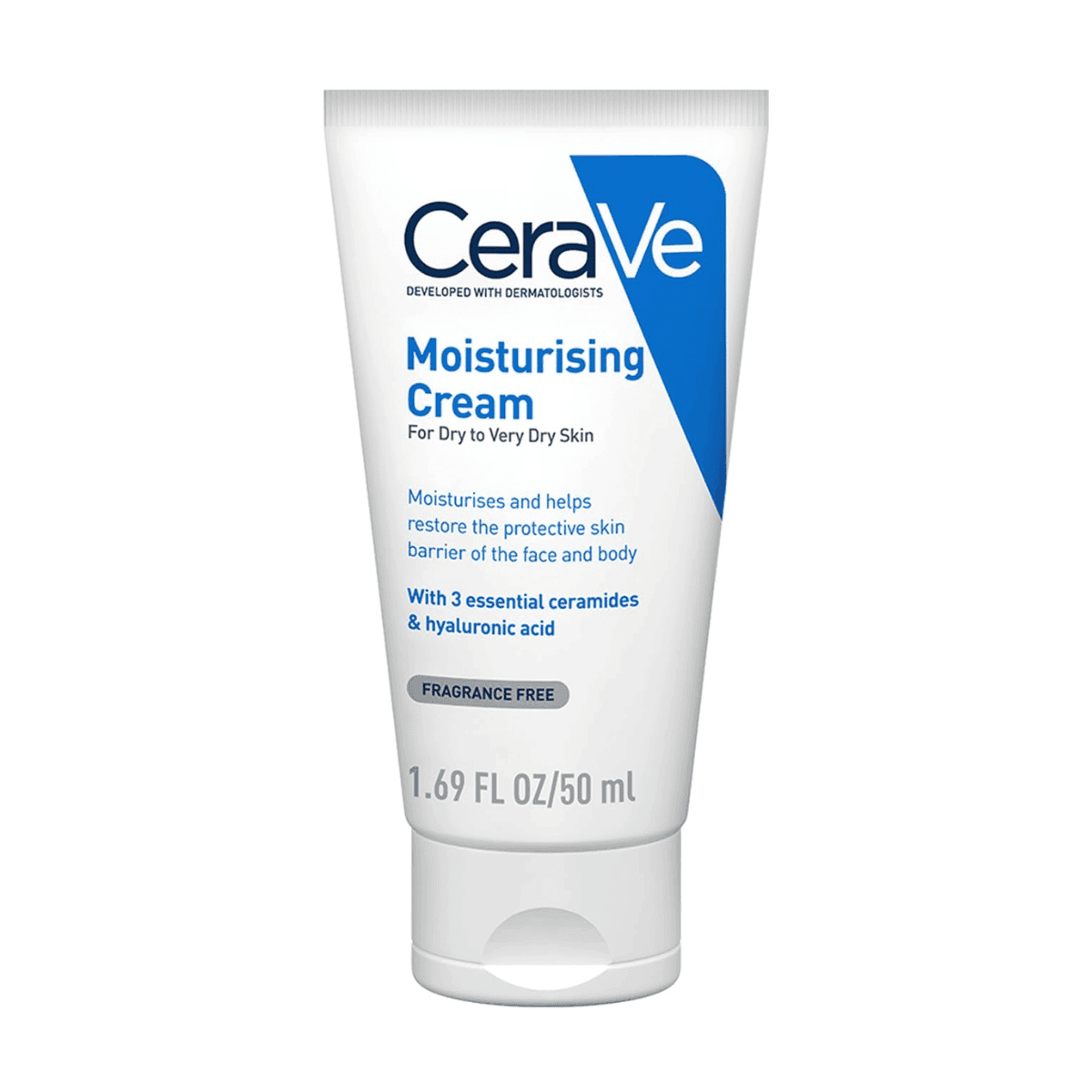 CeraVe Moisturizers, Moisturizing Cream For Dry To Very Dry Skin - 50 ml