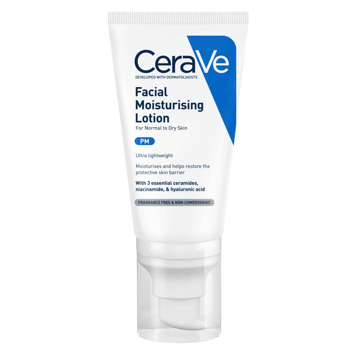 CeraVe PM Facial Moisturizing Lotion For Normal To Dry Skin (52ml)