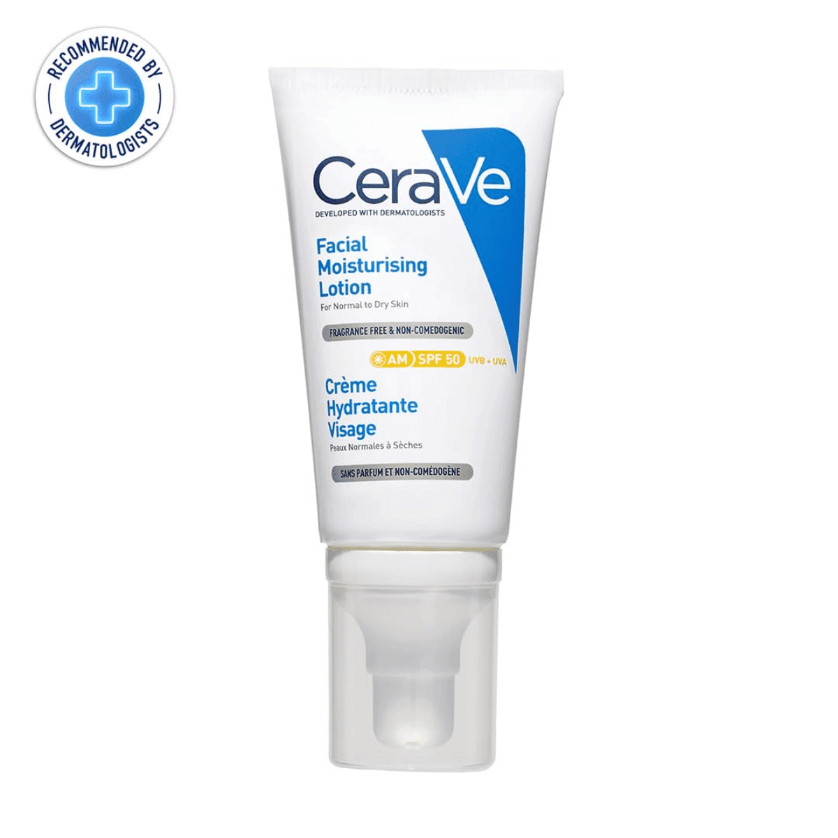 CeraVe AM Facial Moisturizing Lotion for Normal to Dry Skin (52 ml)