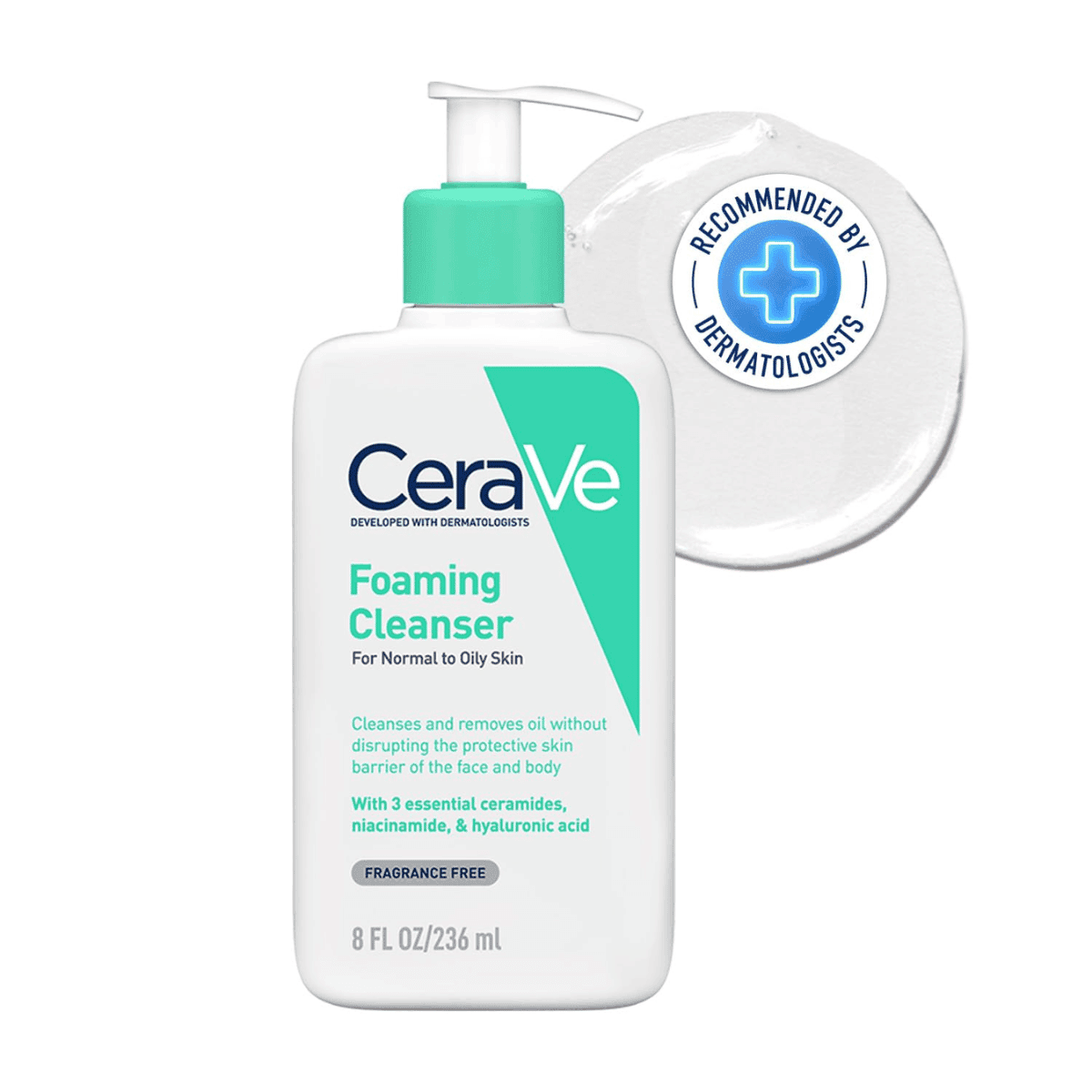 CeraVe Foaming Cleanser For Normal To Oily Skin