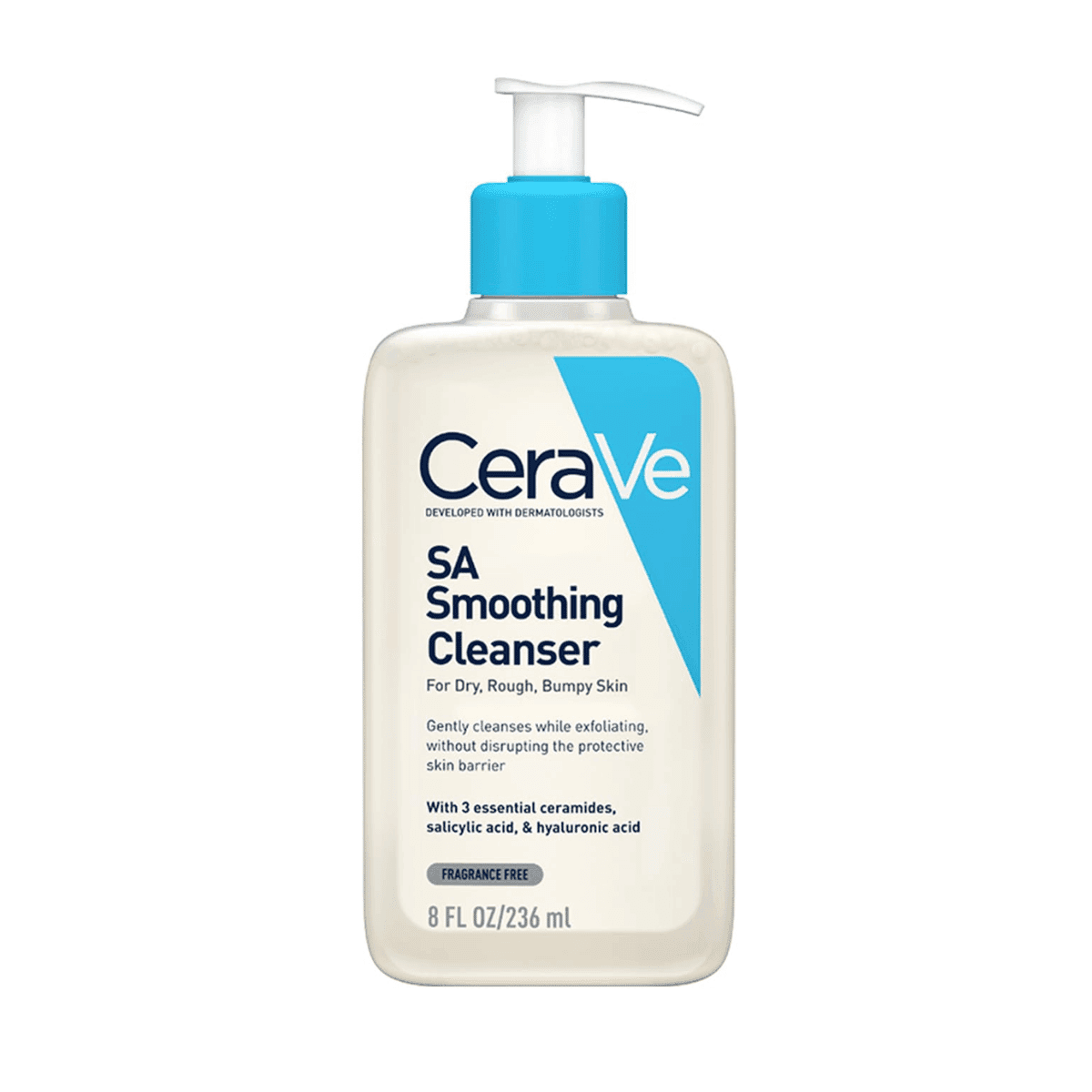 CeraVe SA Smoothing Cleanser For Dry, Rough, Bumpy and Acne-Prone Skin - 236ml