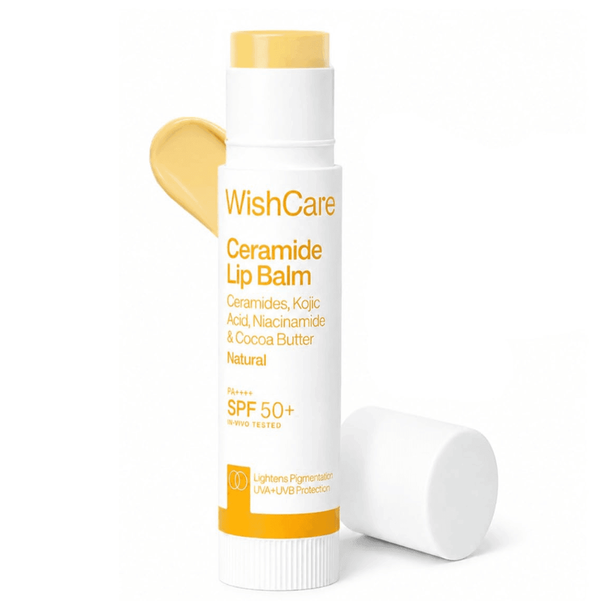 WishCare Ceramide Lip Balm SPF 50 PA++++ For Women & Men 5g