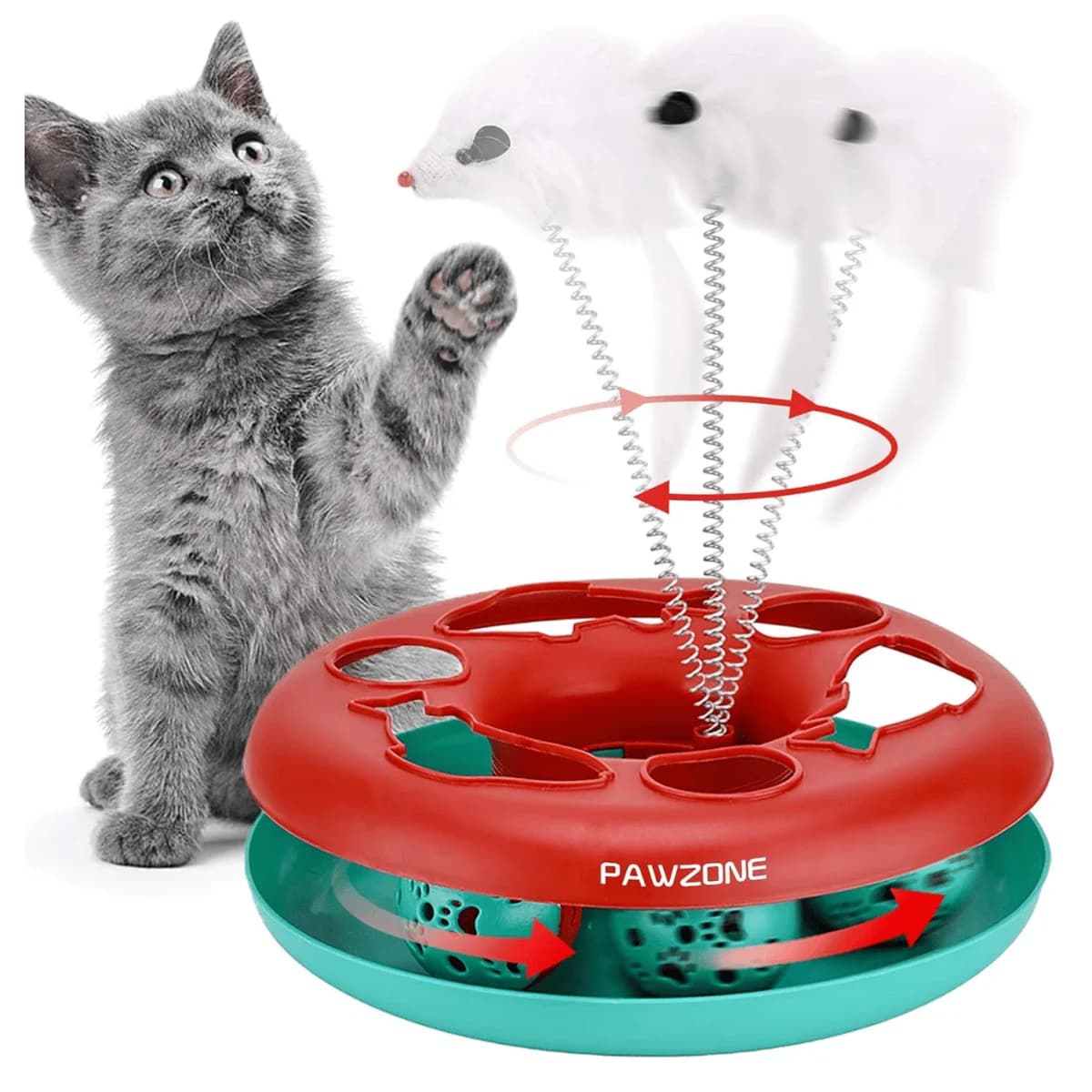 Interactive Cat Toys Roller