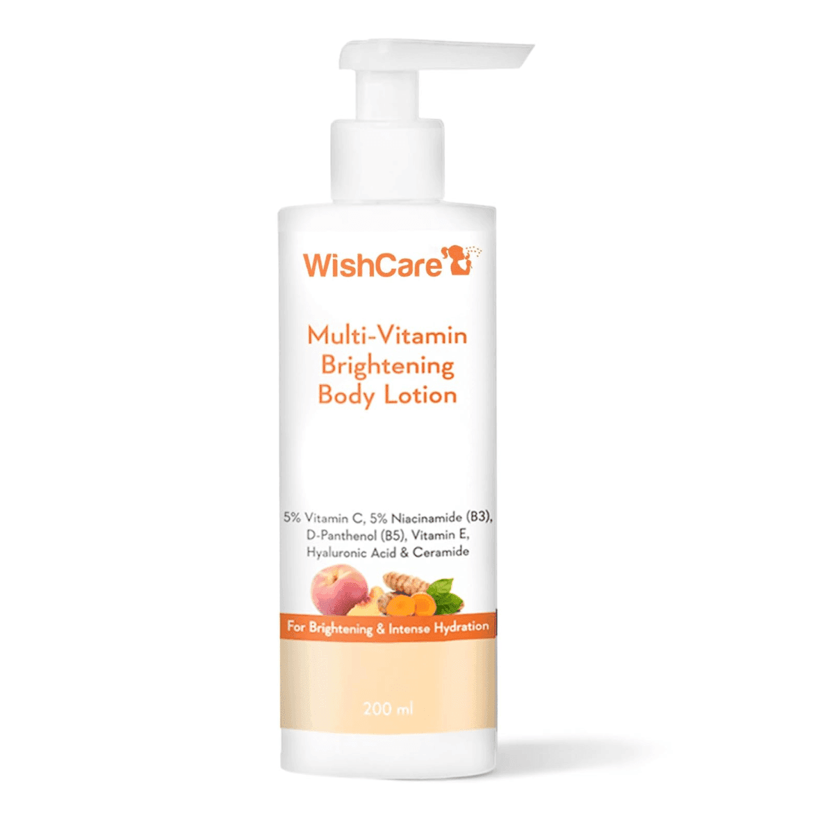 WishCare Multi-Vitamin Brightening Body Lotion For Men & Women - 200 Ml