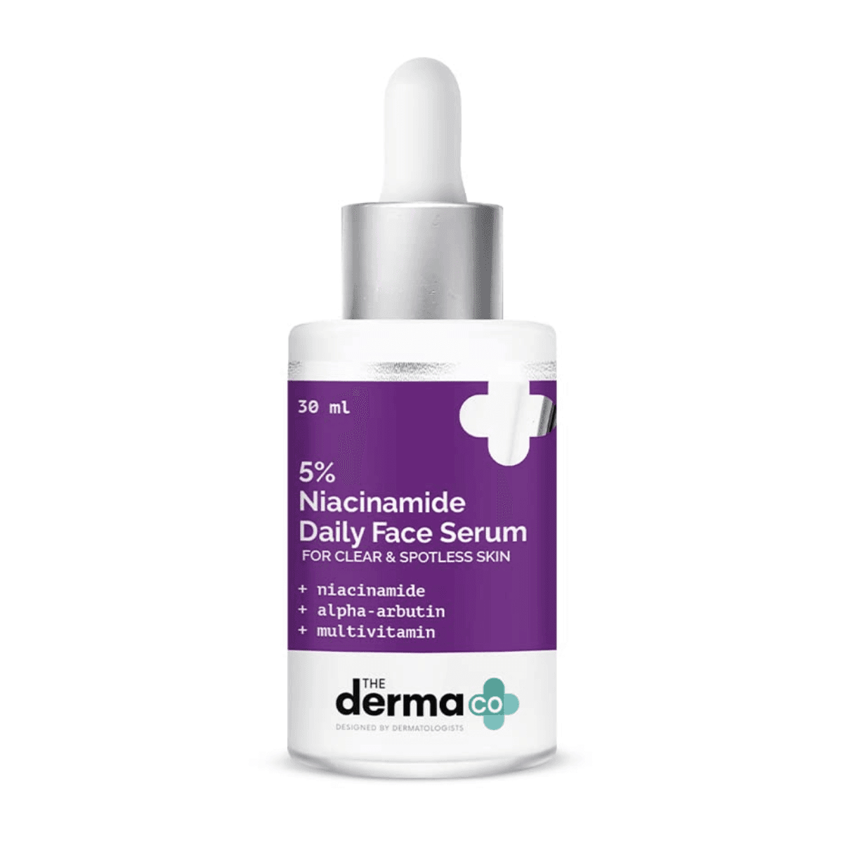The Derma Co 5% Niacinamide Daily Face Serum with Alpha Arbutin & Multivitamin - 30ml