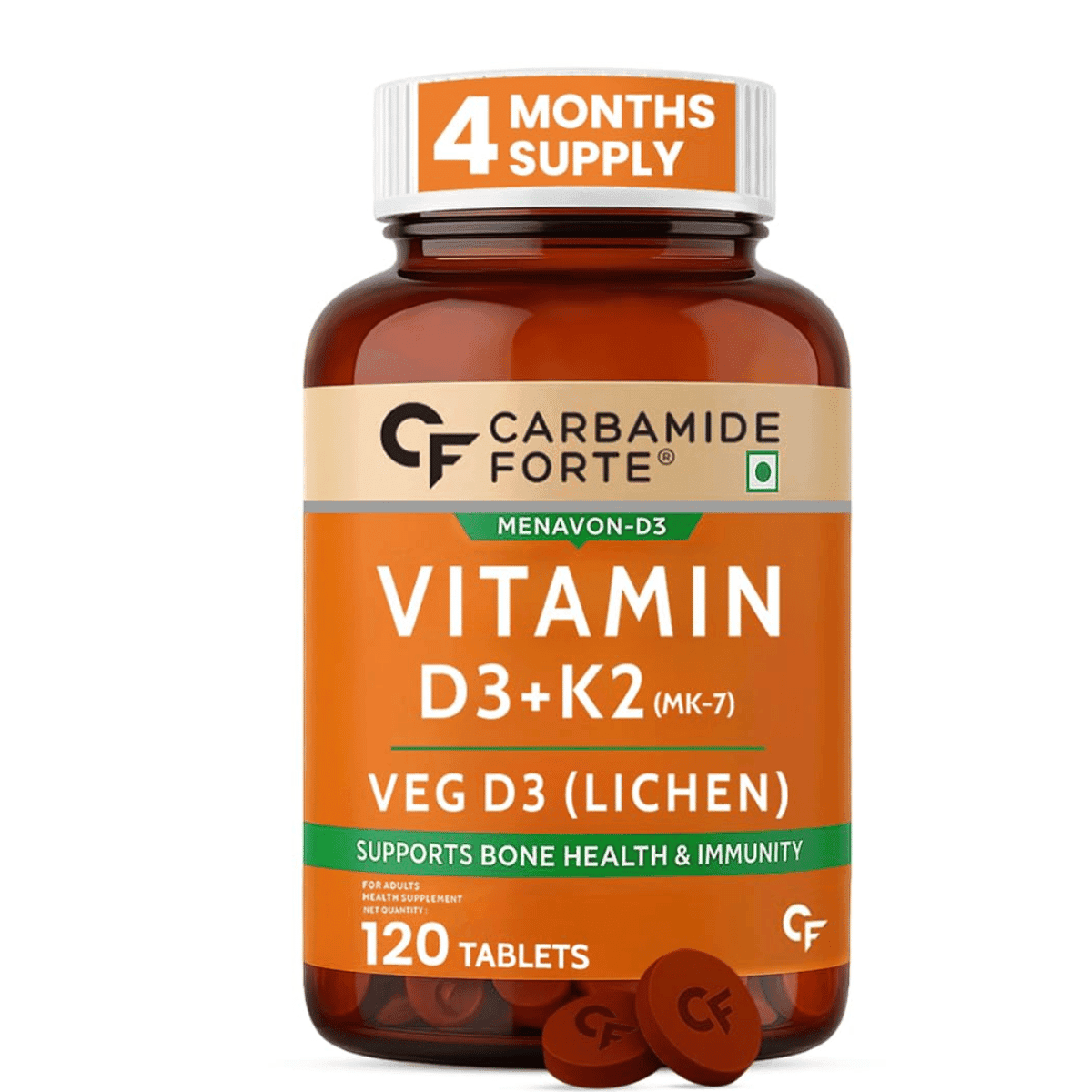 Carbamide Forte Vitamin D Tablets -120 Tablets