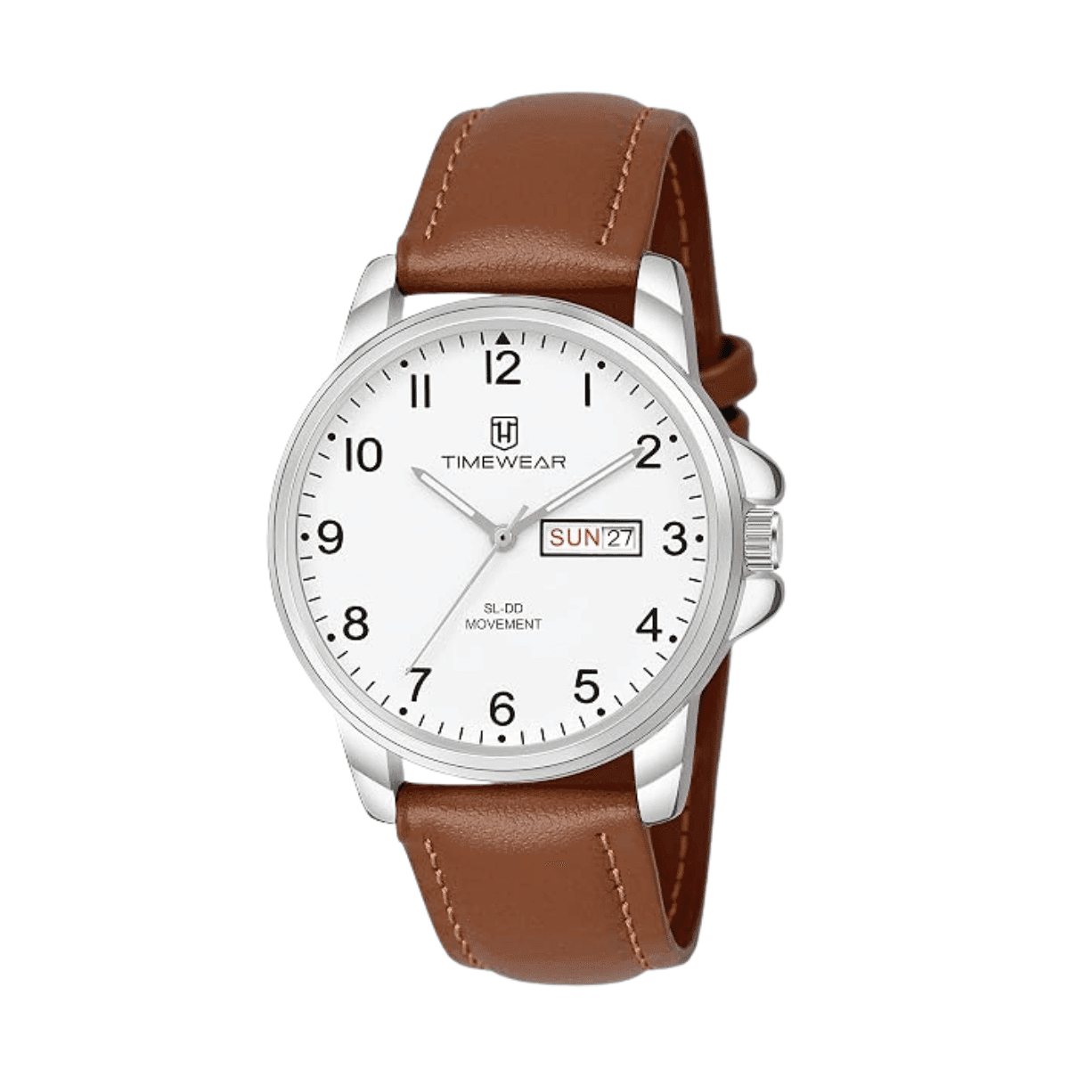 Analog, Day Date Functioning, Strap Watch for Men