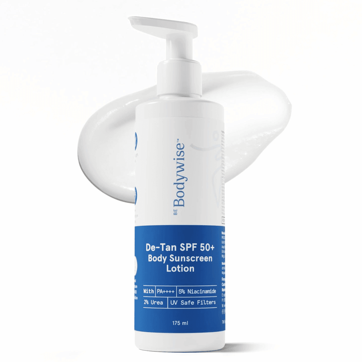 Be Bodywise De-tan Body Sunscreen Lotion with SPF 50+ PA++++ - 175ml