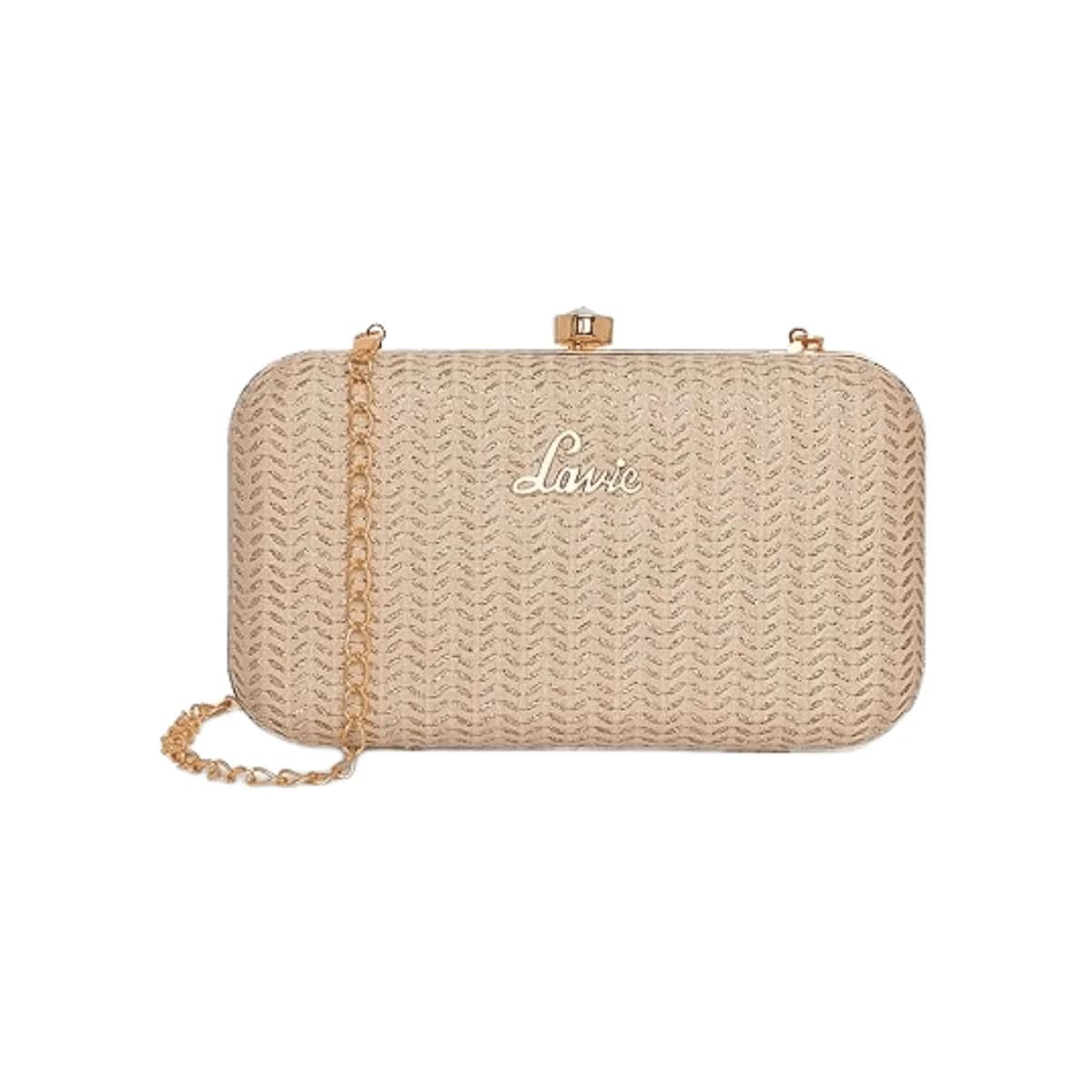 Women's Sparkle Framed Clutch