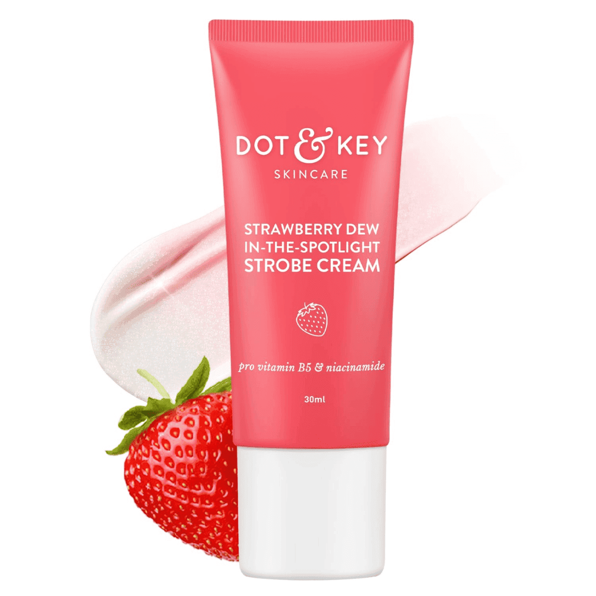 DOT & KEY Strawberry Dew Strobe Cream For Face Skin Radiance Cream - 30ml
