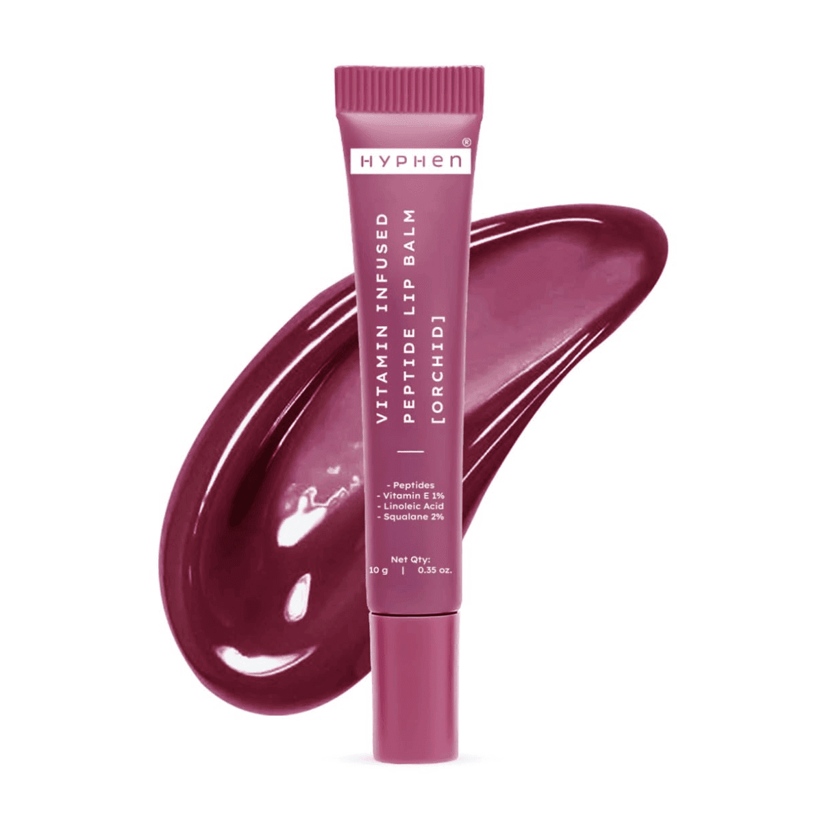 Hyphen Tinted Lip Balm for Dry & Chapped Lips Orchid (Mauve Shade)- 10g