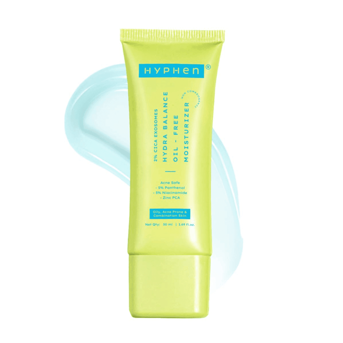 Hyphen 2% Cica Exosomes Oil-Free Moisturizer For Acne-Prone, Dry & Oily Skin - 50ml