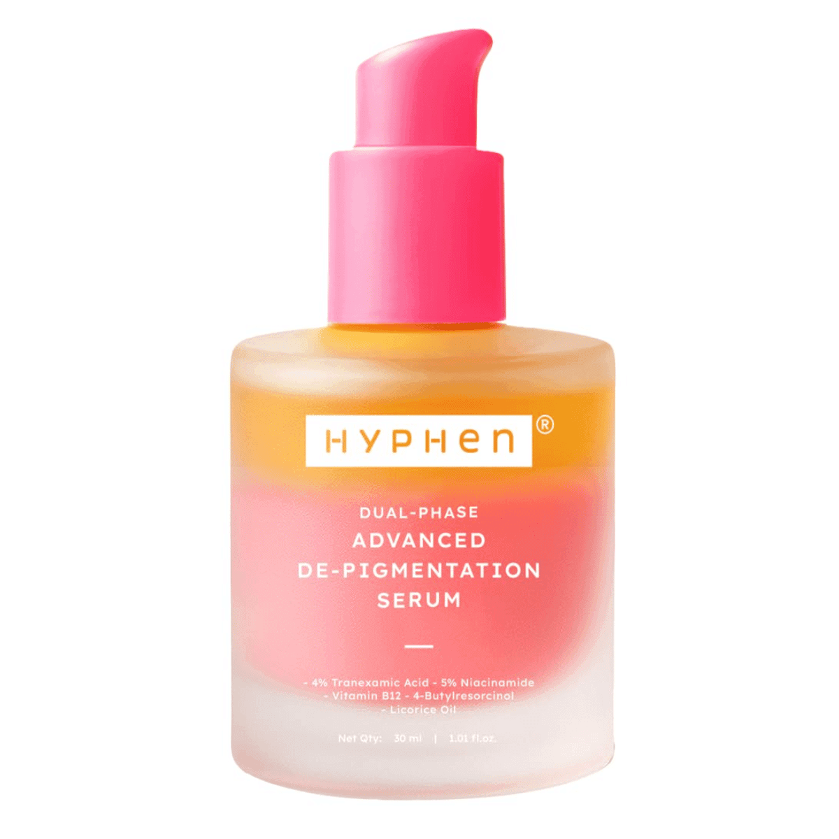 Hyphen 4% Tranexamic Acid + 5% Niacinamide Biphasic De-Pigmentation Serum - 30 ml