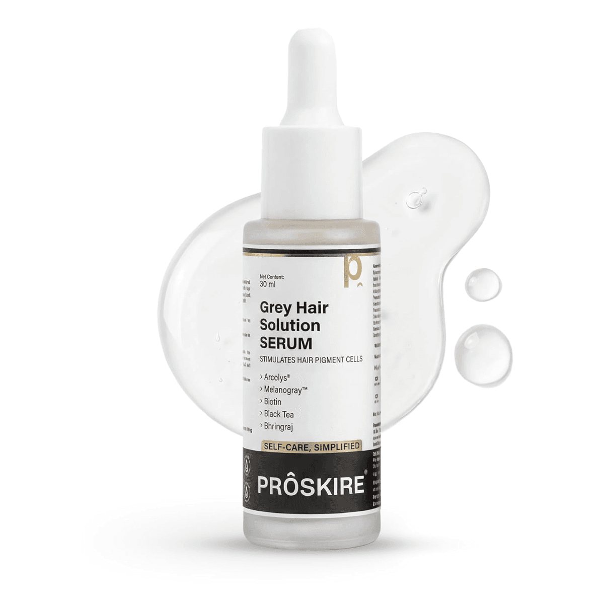 Proskire Grey Hair Solution Serum For Men & Women - 30 ml
