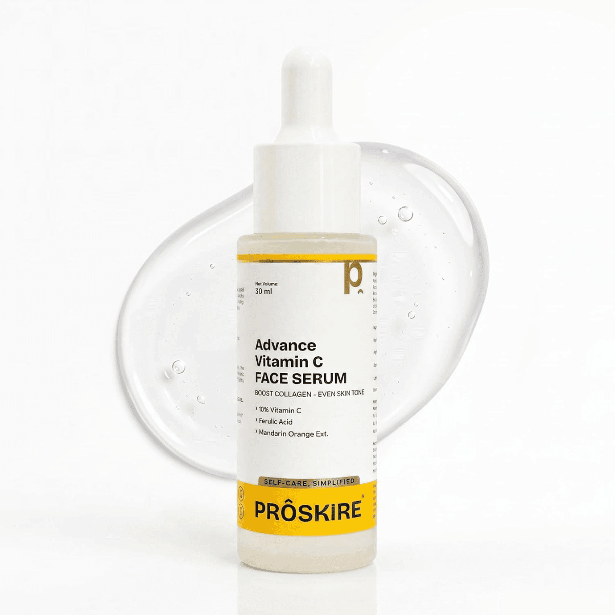 Proskire Advance 10% Vitamin C Face Serum For All Skin Types – 30ml