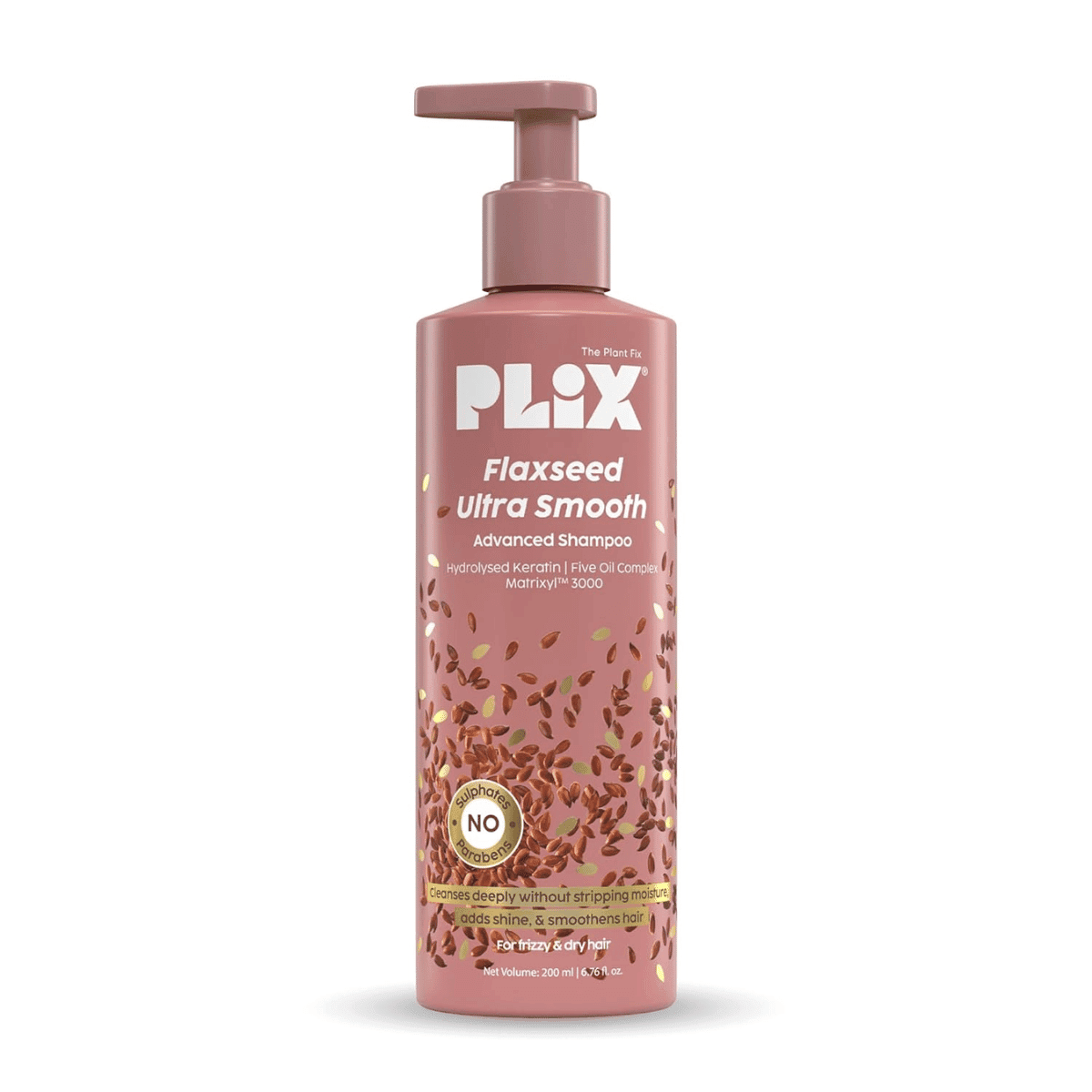 PLIX - THE PLANT FIX Flaxseed Freeze Hair Treatment Shampoo - 200ml