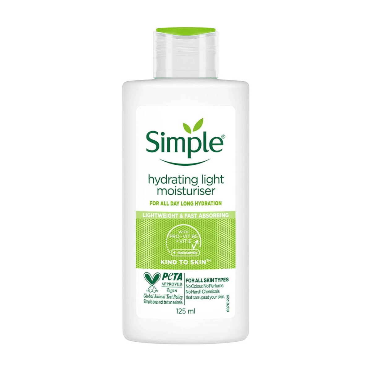 Simple Hydrating Light Moisturiser, 125ml
