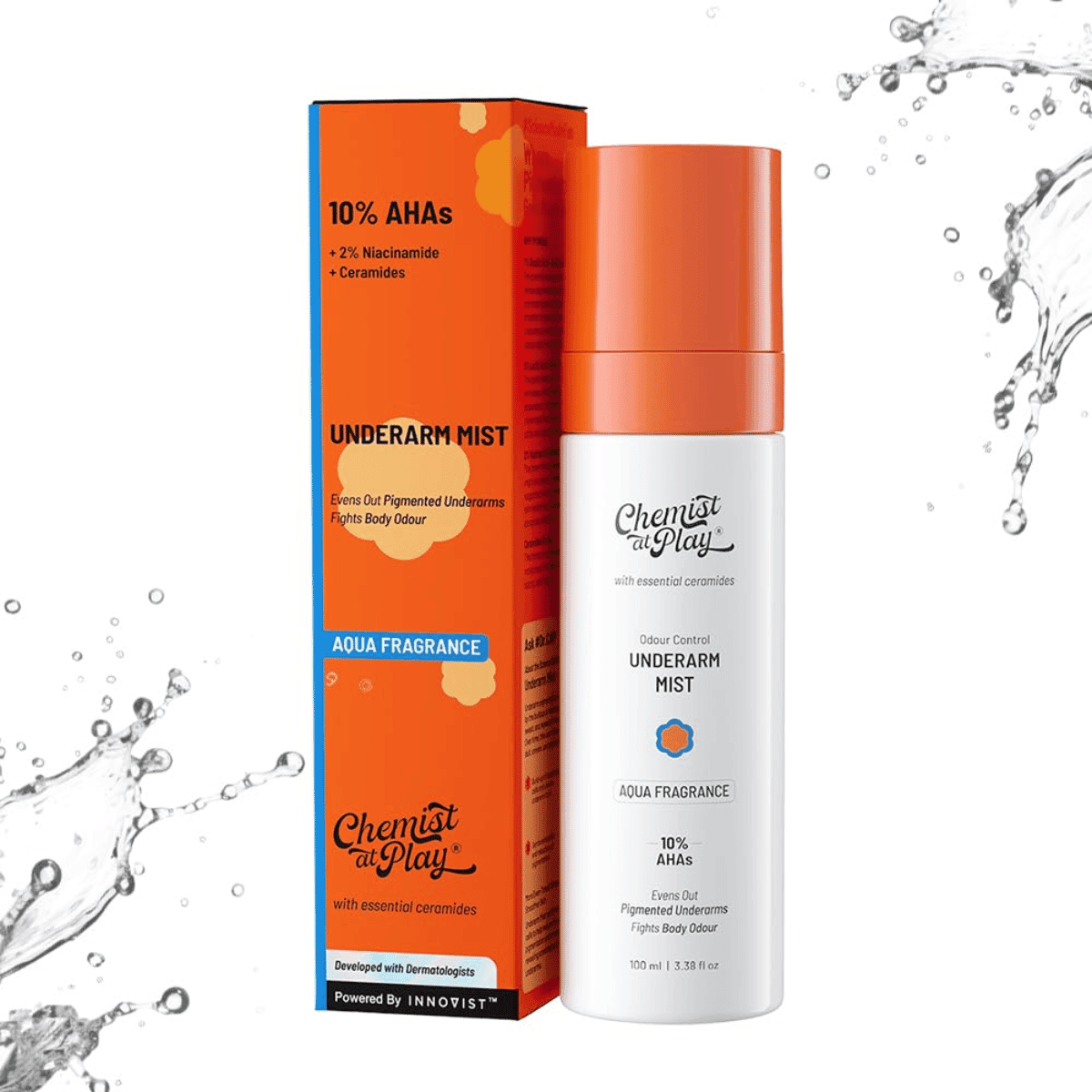 Chemist at Play Exfoliating Underarm Mist For Pigmentation & Odour - 100ml