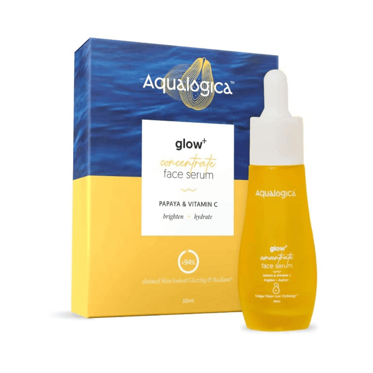 Aqualogica Glow+ Concentrate Vitamin C Face Serum - 30ml