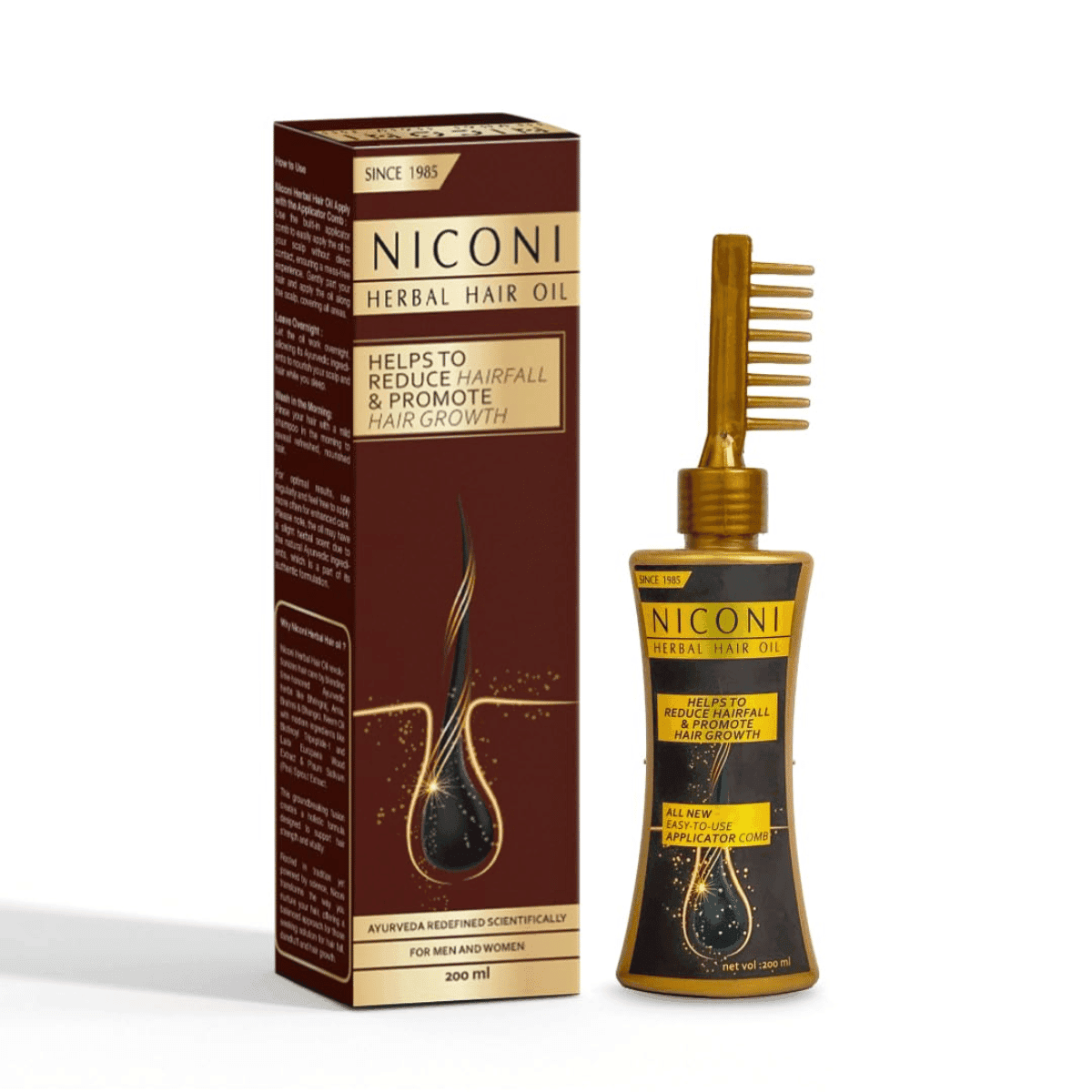Niconi Herbal Hair Oil Suitable for Men & Women