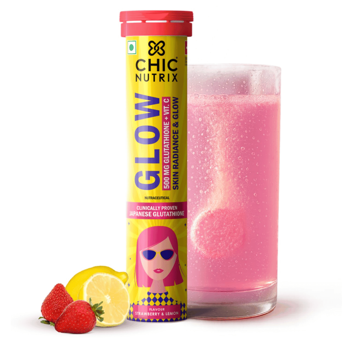 Chicnutrix Glow Japanese Glutathione and Vitamin C for Skin Care