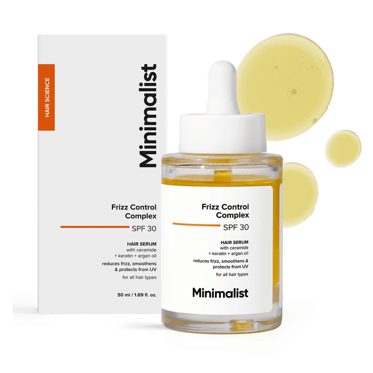 Minimalist Hair Serum for Dry Frizzy Hair - 50ml
