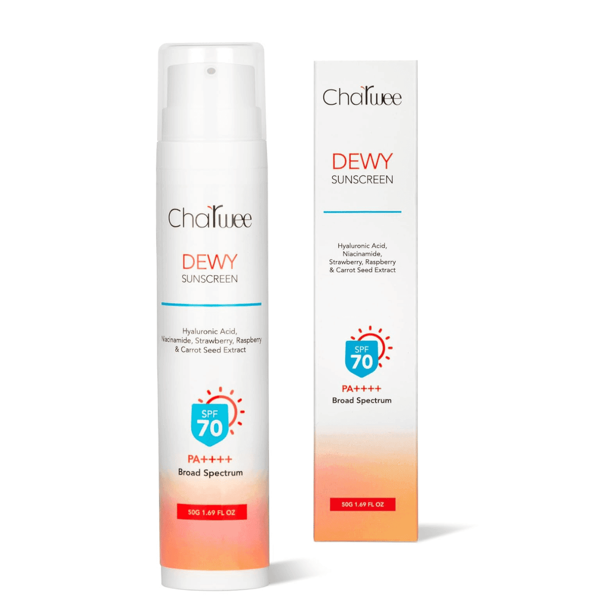 Charwee Dewy Hyaluronic Acid Sunscreen - 50g